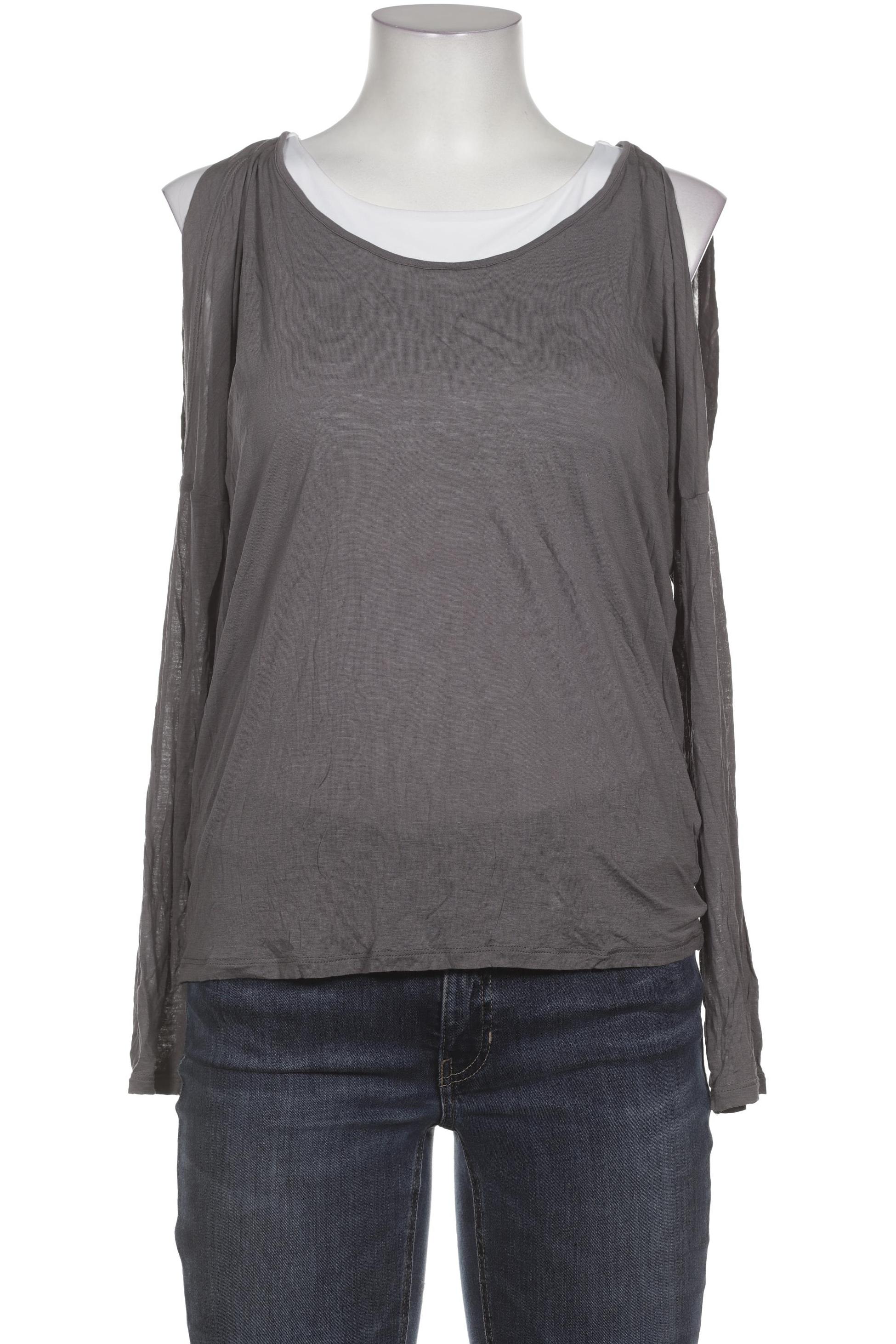 

United Colors OF Benetton Damen Langarmshirt, grau, Gr. 38