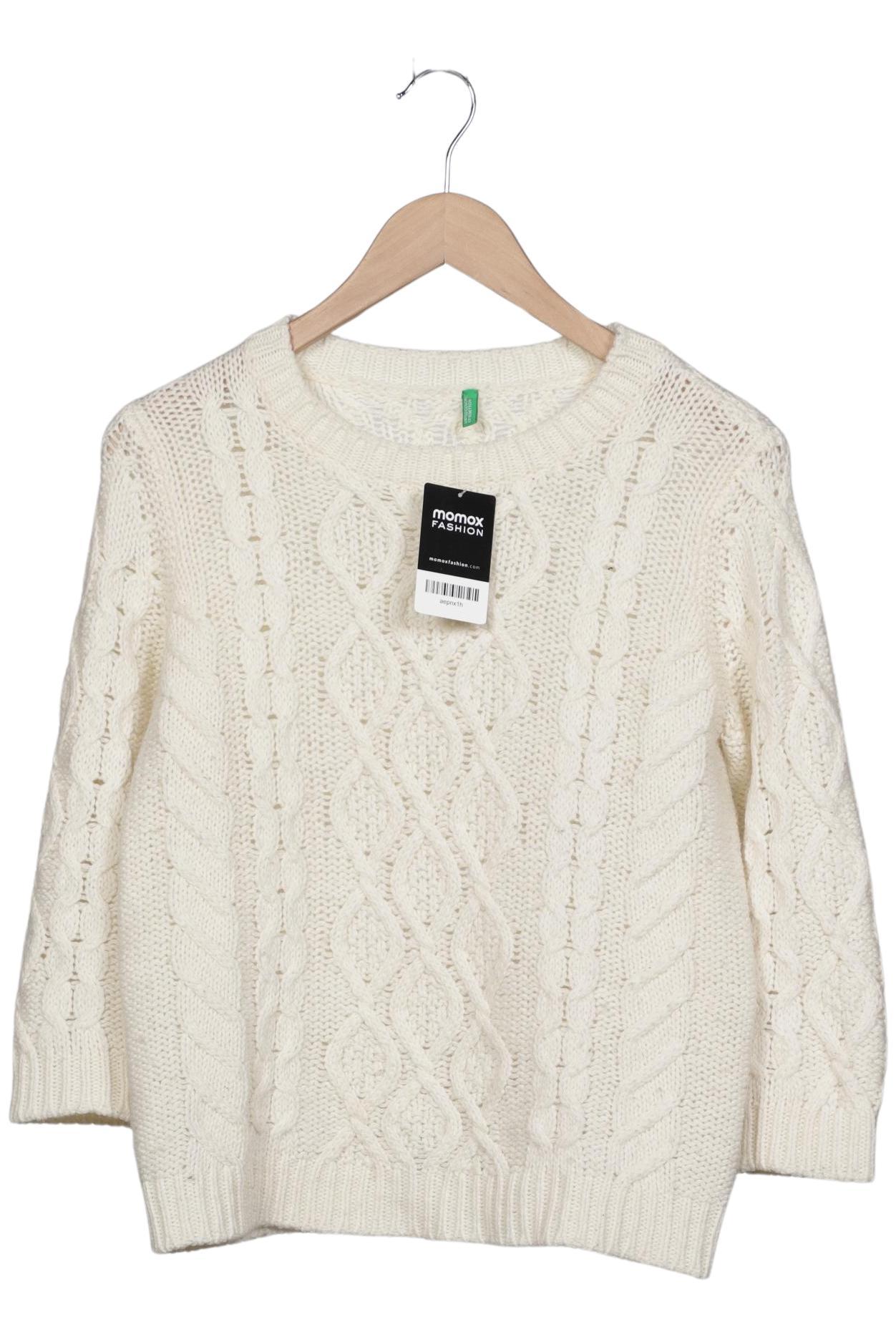 

United Colors OF Benetton Damen Pullover, cremeweiß, Gr. 38