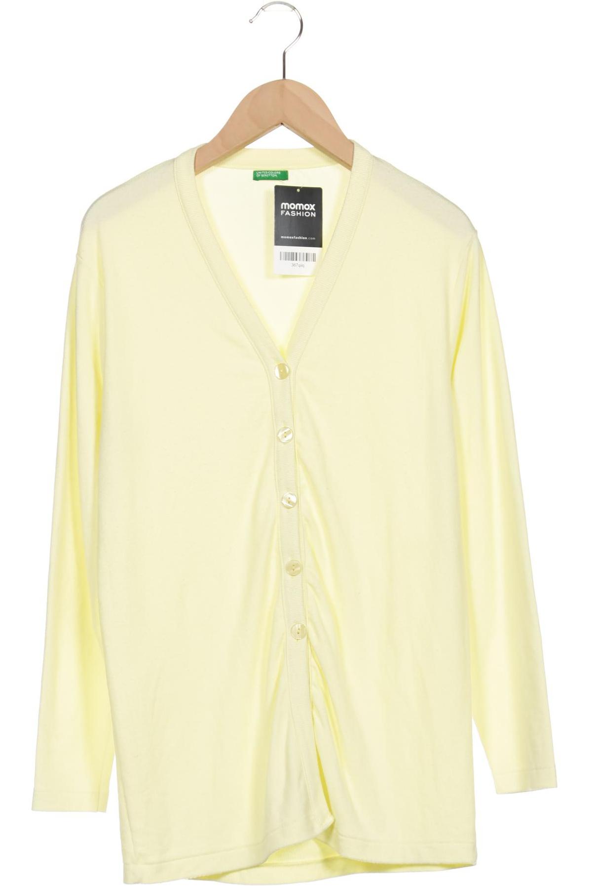 

UNITED COLORS OF BENETTON Damen Strickjacke, gelb