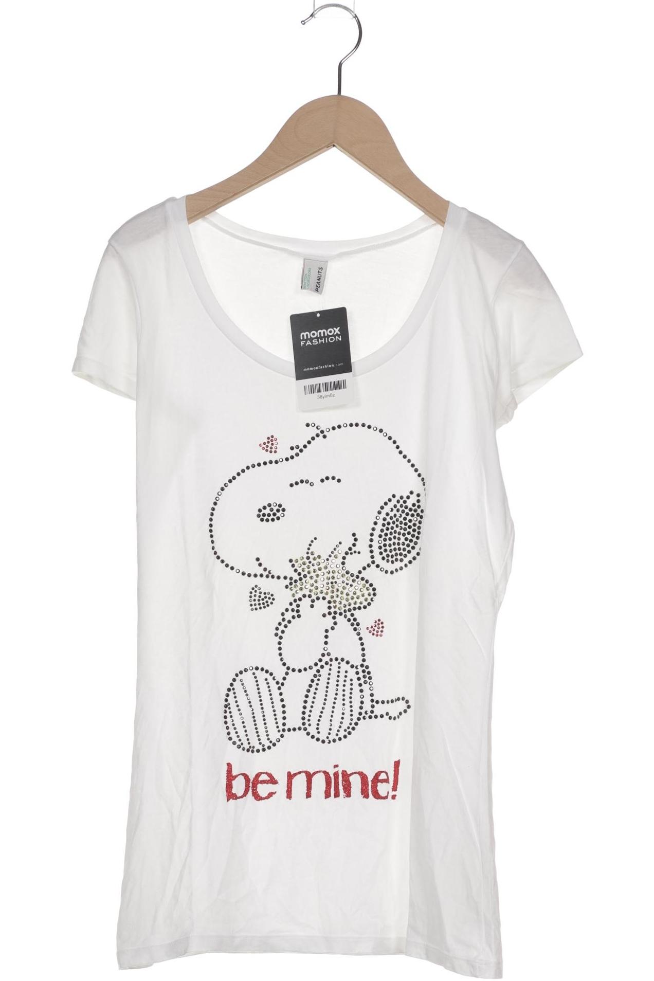 

United Colors OF Benetton Damen T-Shirt, weiß, Gr. 38