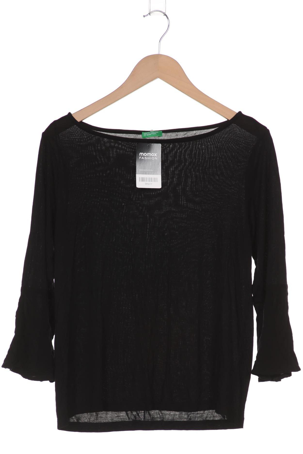 

UNITED COLORS OF BENETTON Damen Langarmshirt, schwarz