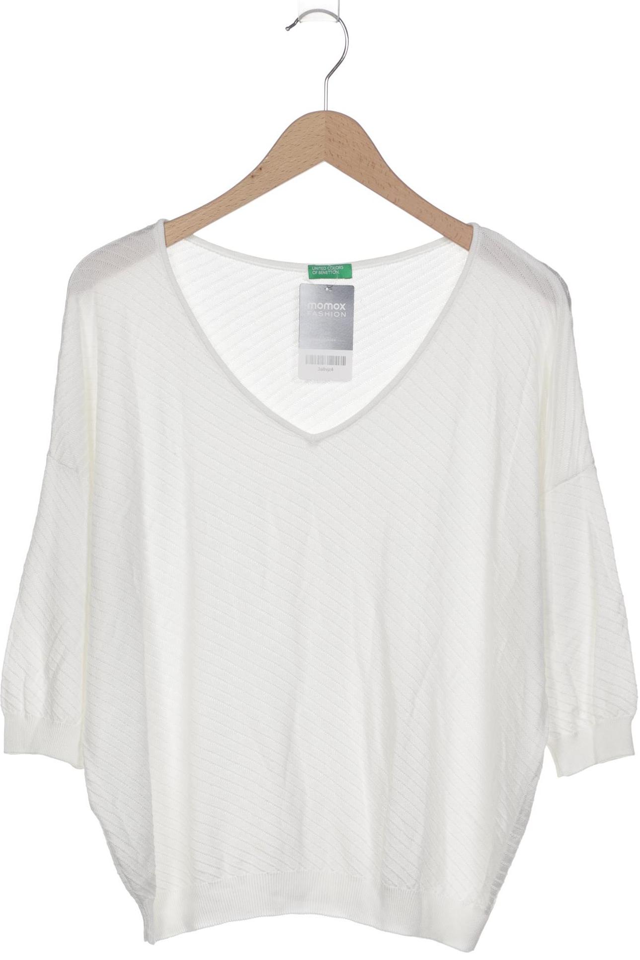 

United Colors OF Benetton Damen Pullover, weiß, Gr. 42