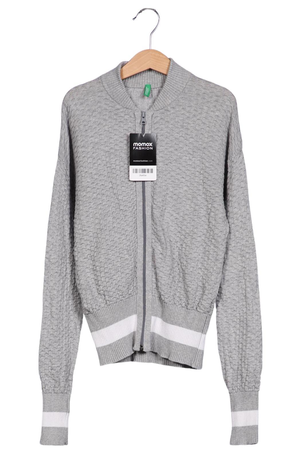 

United Colors OF Benetton Damen Strickjacke, grau, Gr. 34