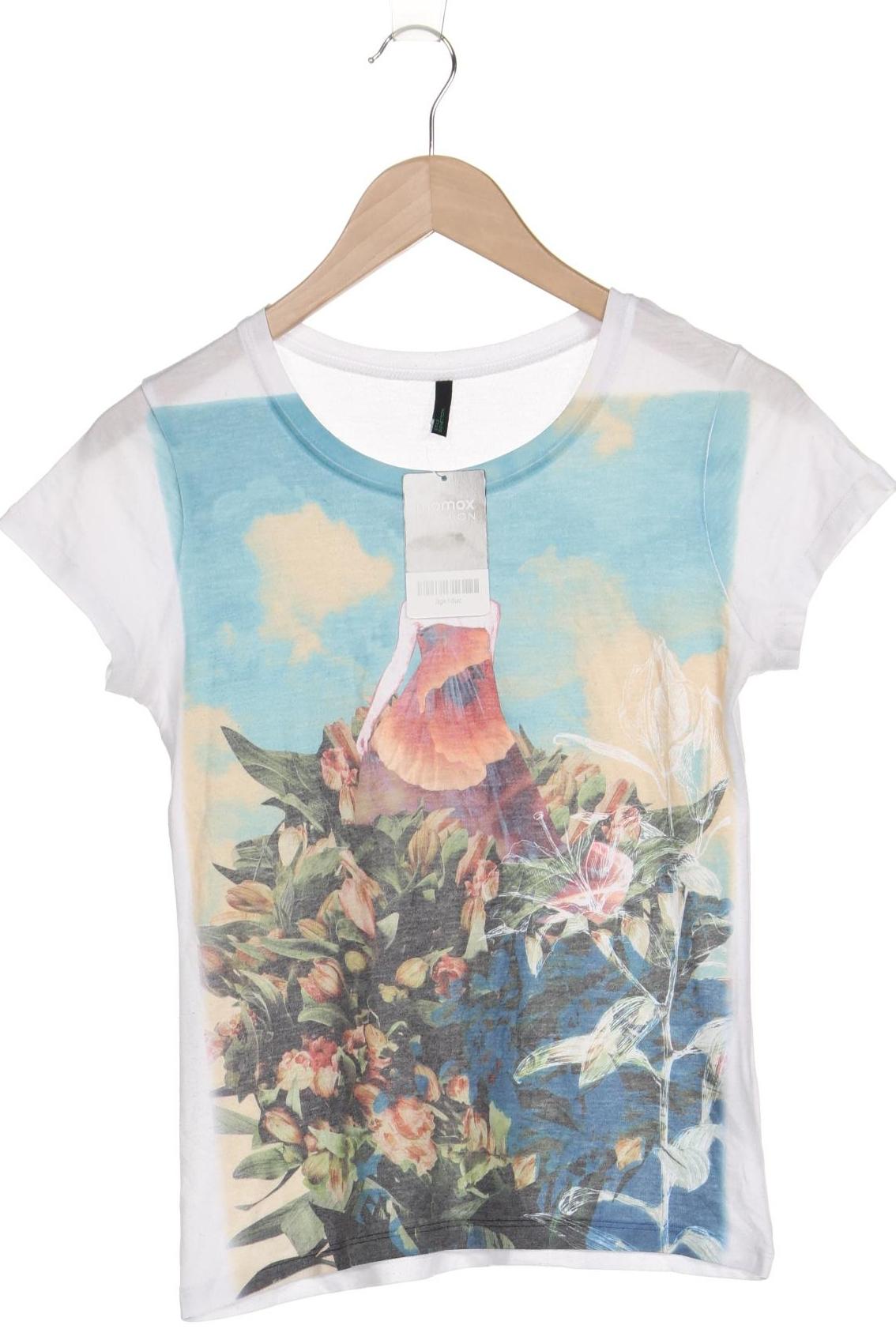 

United Colors OF Benetton Damen T-Shirt, weiß, Gr. 34