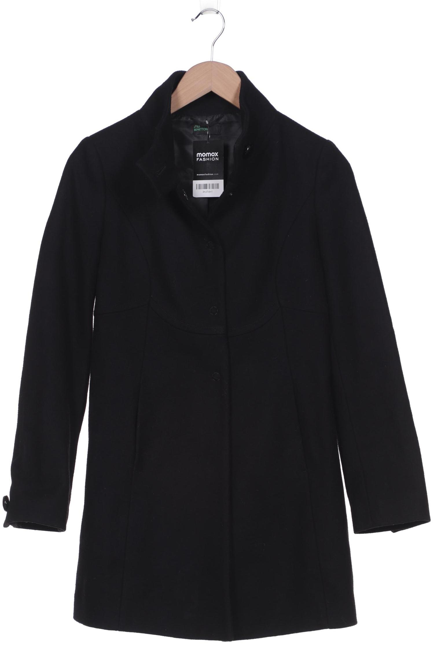 

UNITED COLORS OF BENETTON Damen Mantel, schwarz