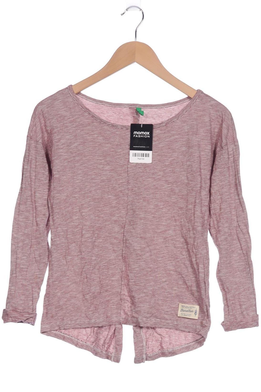

United Colors OF Benetton Damen Langarmshirt, bordeaux, Gr. 34