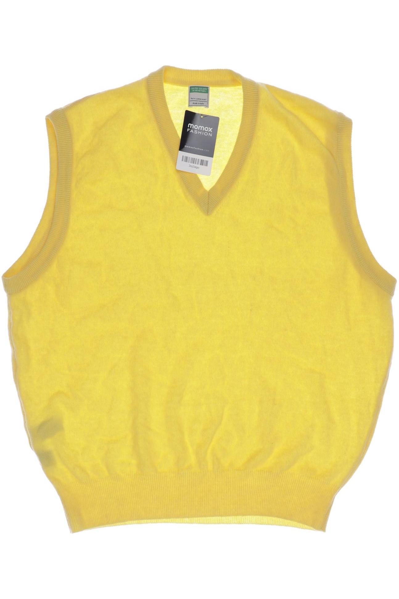 

United Colors OF Benetton Herren Pullover, gelb, Gr. 46