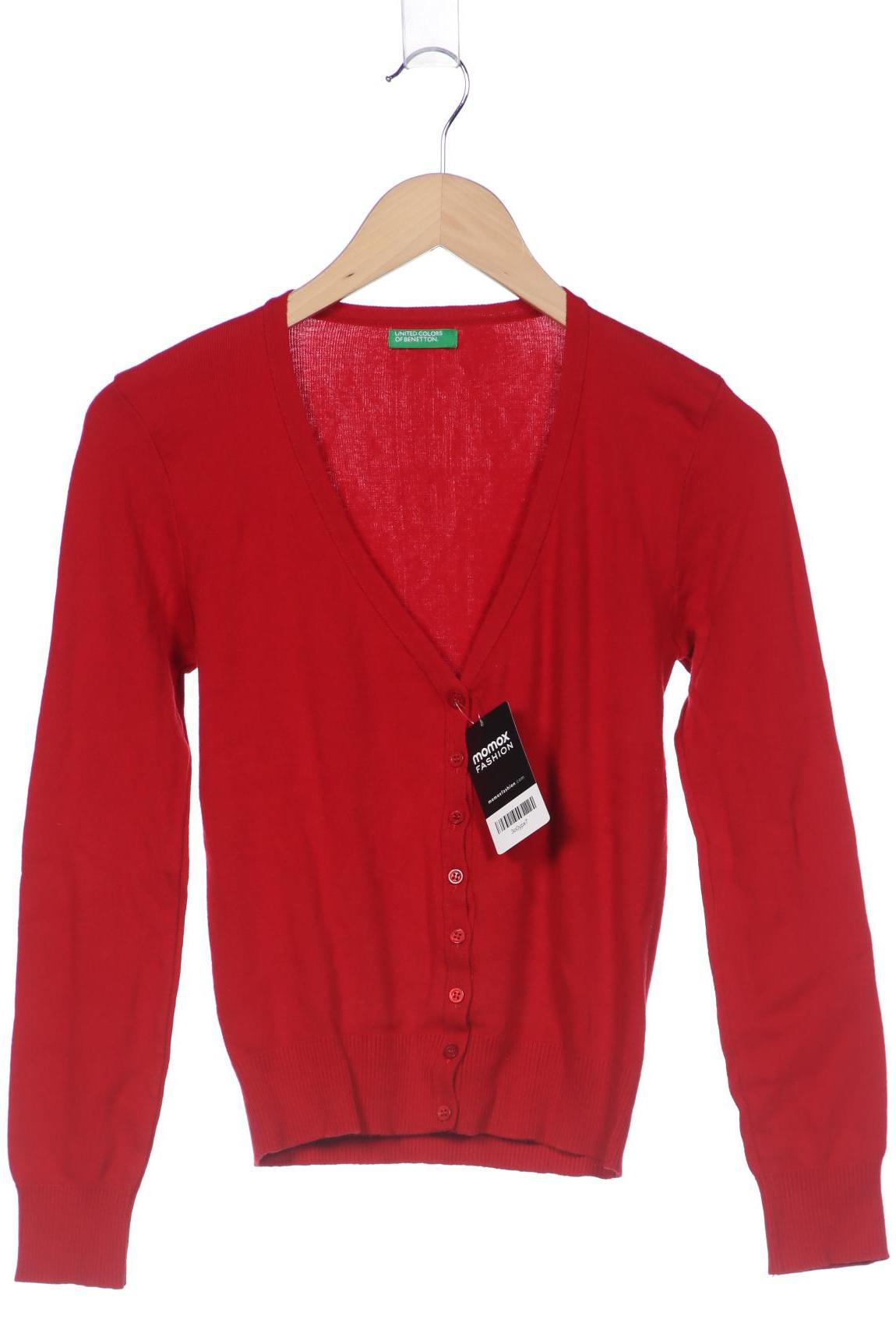 

UNITED COLORS OF BENETTON Damen Strickjacke, rot