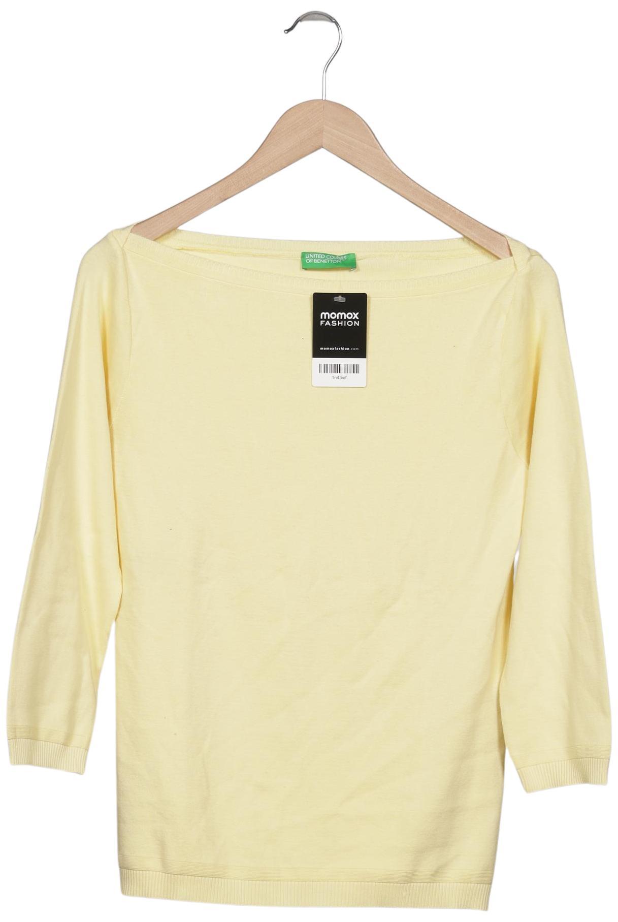 

United Colors OF Benetton Damen Pullover, gelb, Gr. 44