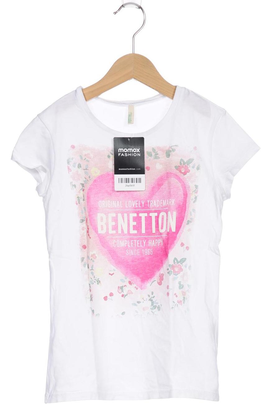 

United Colors OF Benetton Damen T-Shirt, weiß, Gr. 140