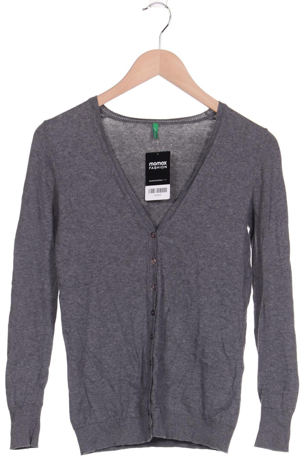 

UNITED COLORS OF BENETTON Damen Strickjacke, grau