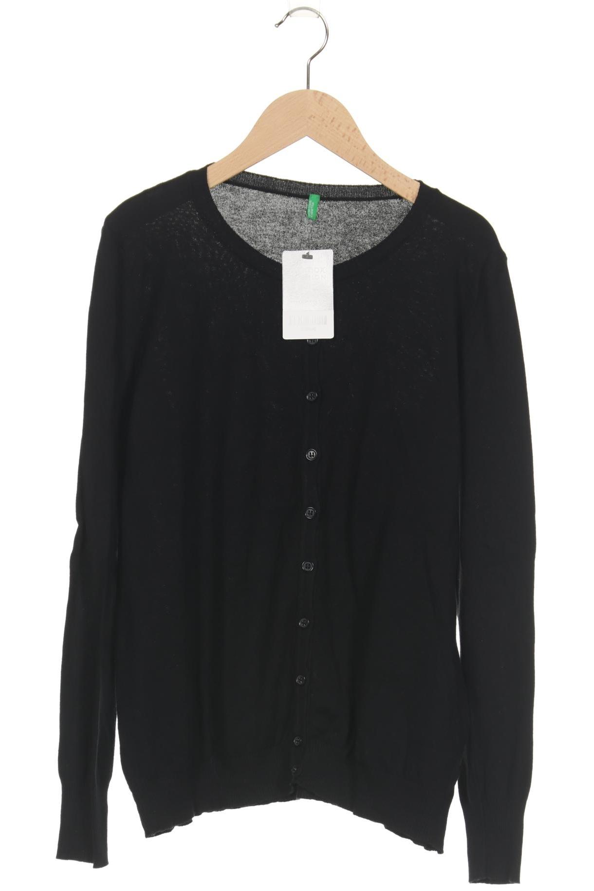 

United Colors OF Benetton Damen Strickjacke, schwarz, Gr. 38