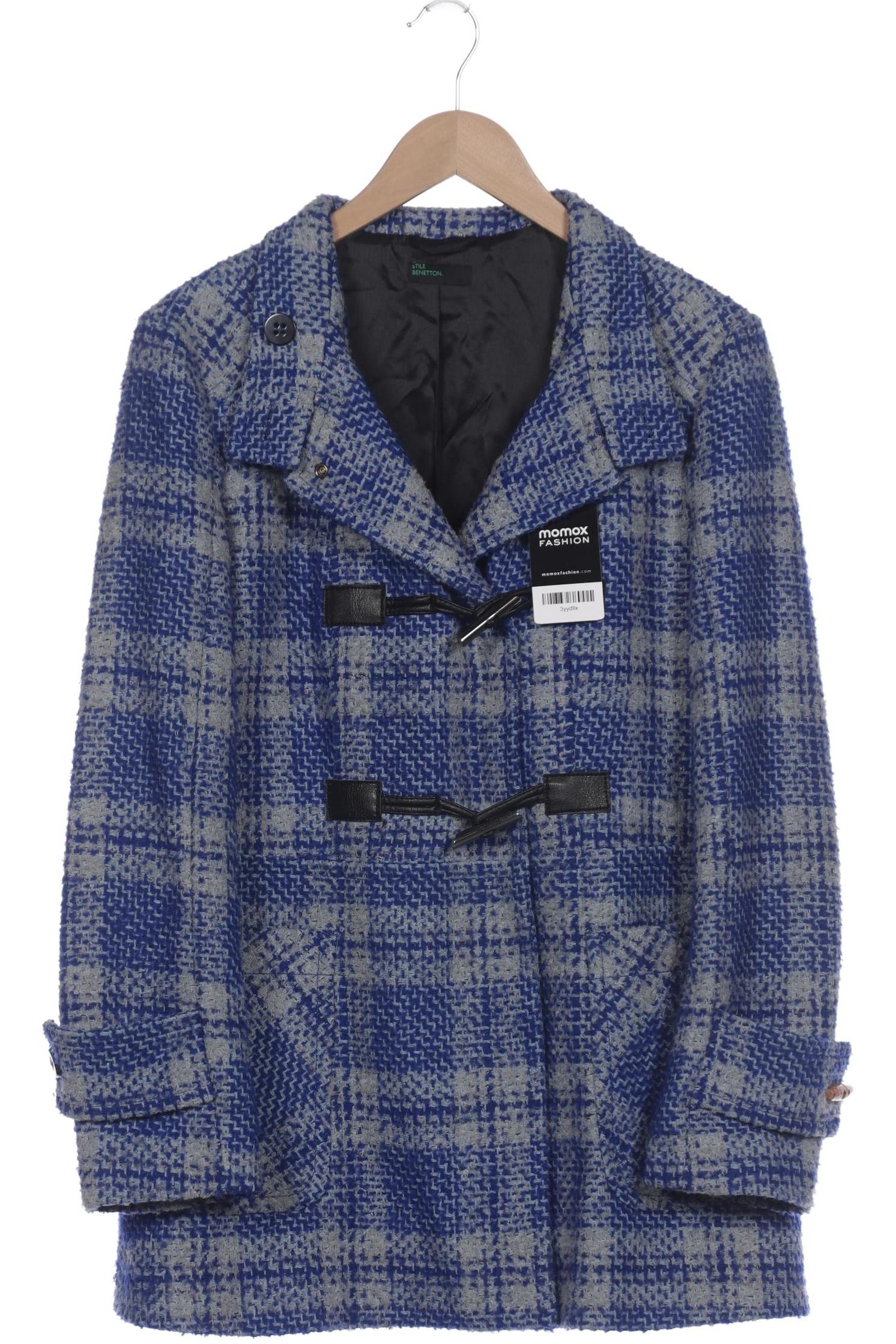 

United Colors OF Benetton Damen Mantel, blau, Gr. 46