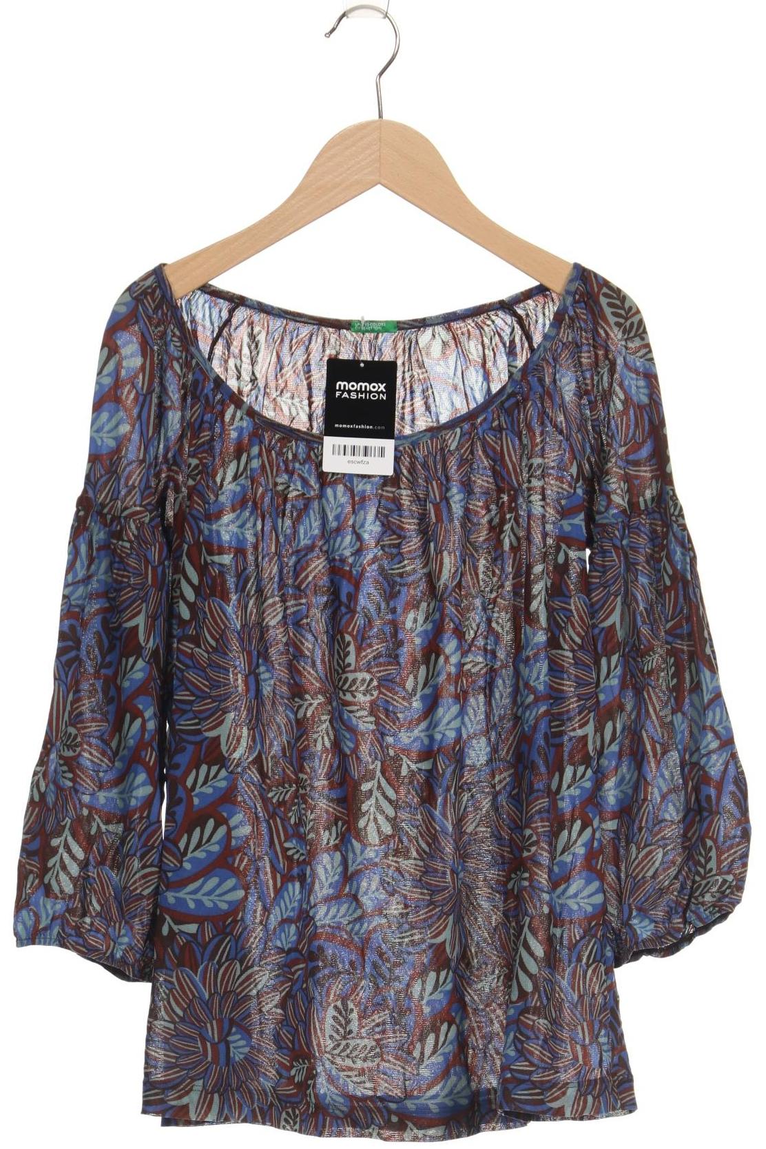 

United Colors OF Benetton Damen Langarmshirt, blau, Gr. 38