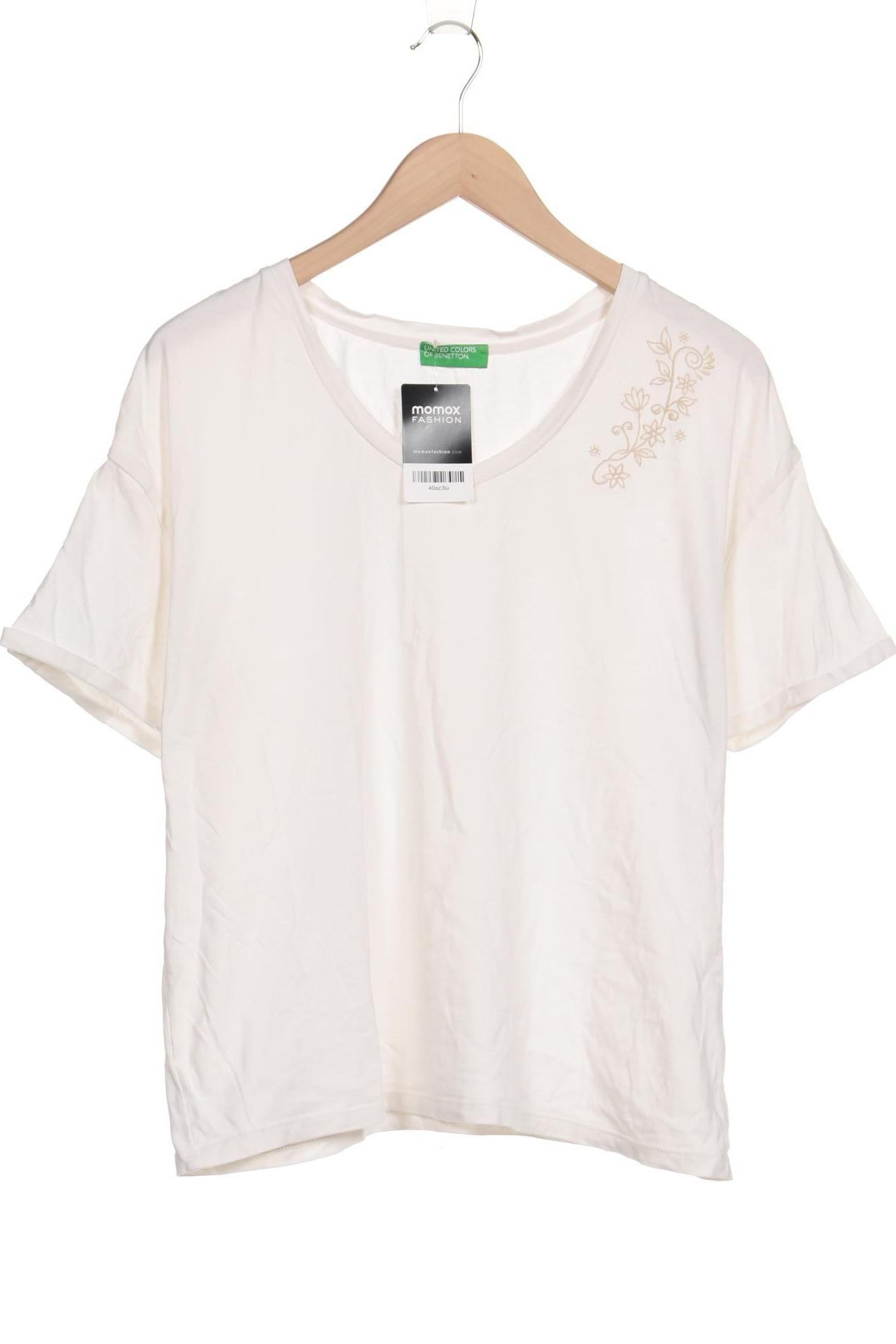 

United Colors OF Benetton Damen T-Shirt, cremeweiß, Gr. 38