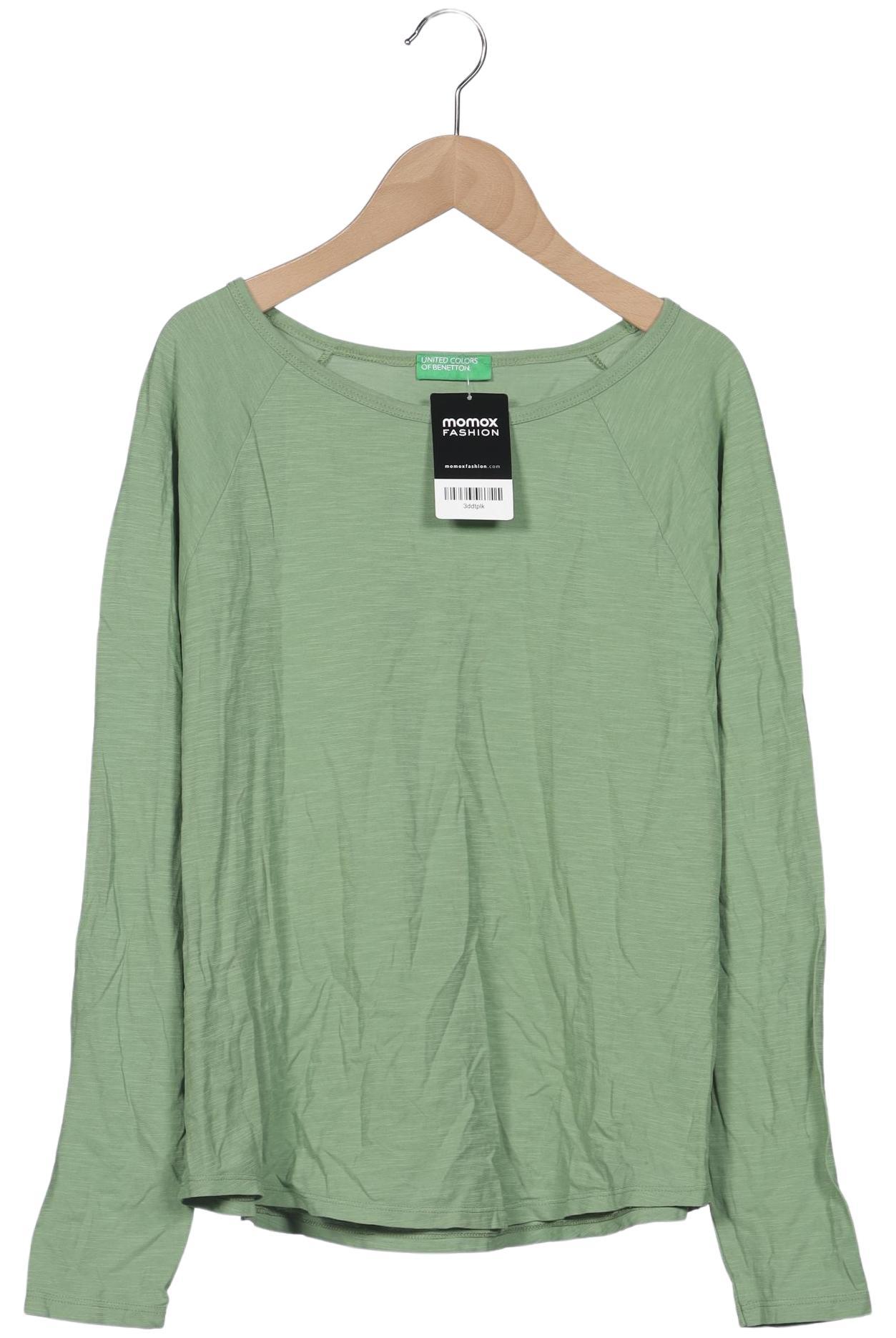 

United Colors OF Benetton Damen Langarmshirt, hellgrün, Gr. 44