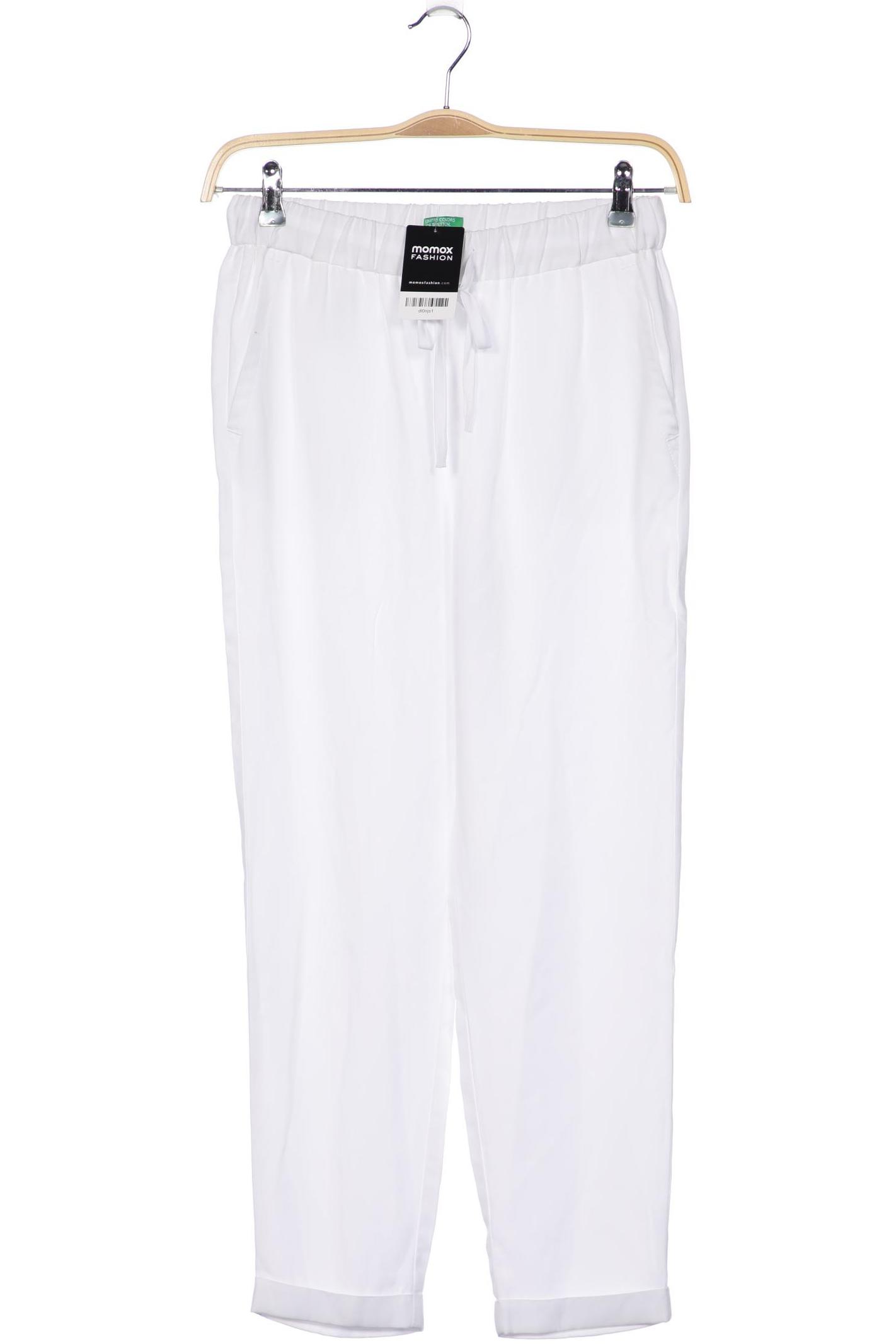 

UNITED COLORS OF BENETTON Damen Stoffhose, weiß