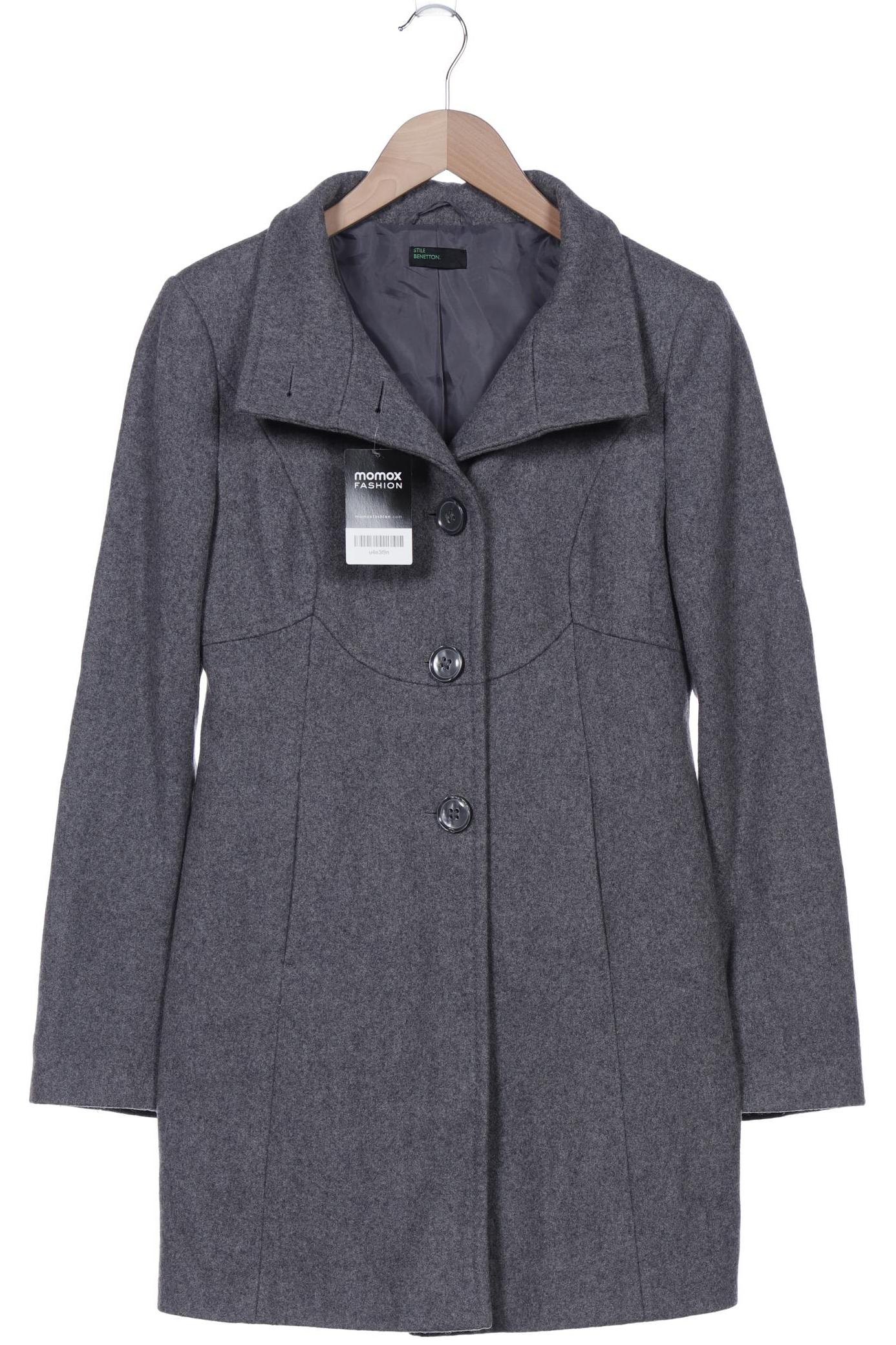 

United Colors OF Benetton Damen Mantel, grau, Gr. 38
