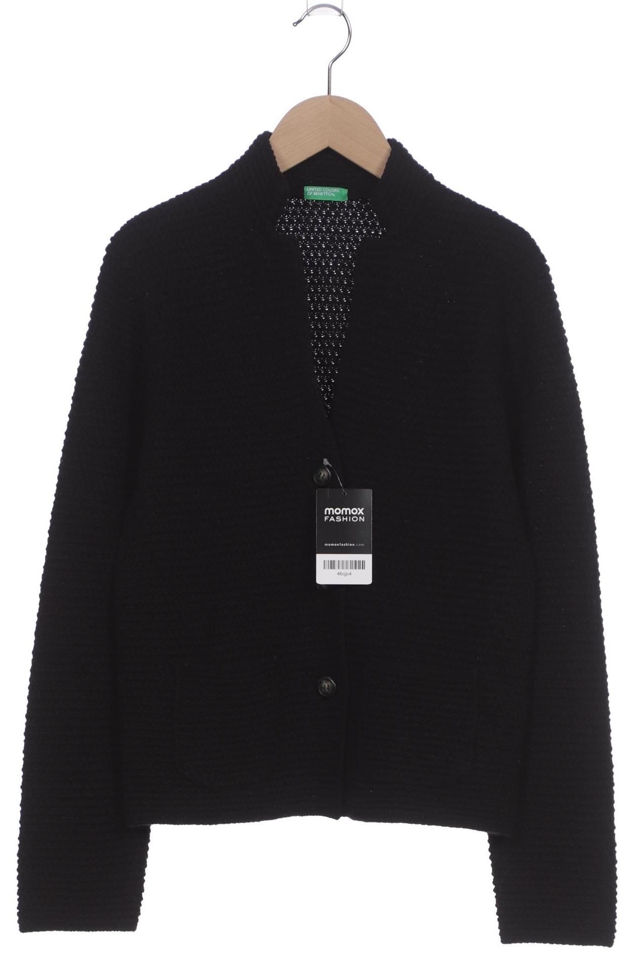

United Colors OF Benetton Damen Strickjacke, schwarz, Gr. 34