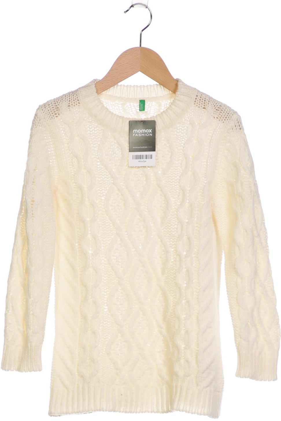 

United Colors OF Benetton Damen Pullover, cremeweiß, Gr. 36