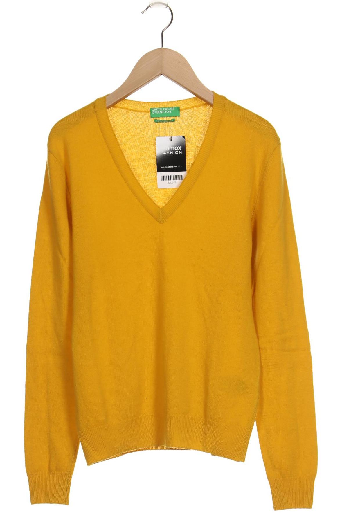 

United Colors OF Benetton Damen Pullover, gelb, Gr. 36