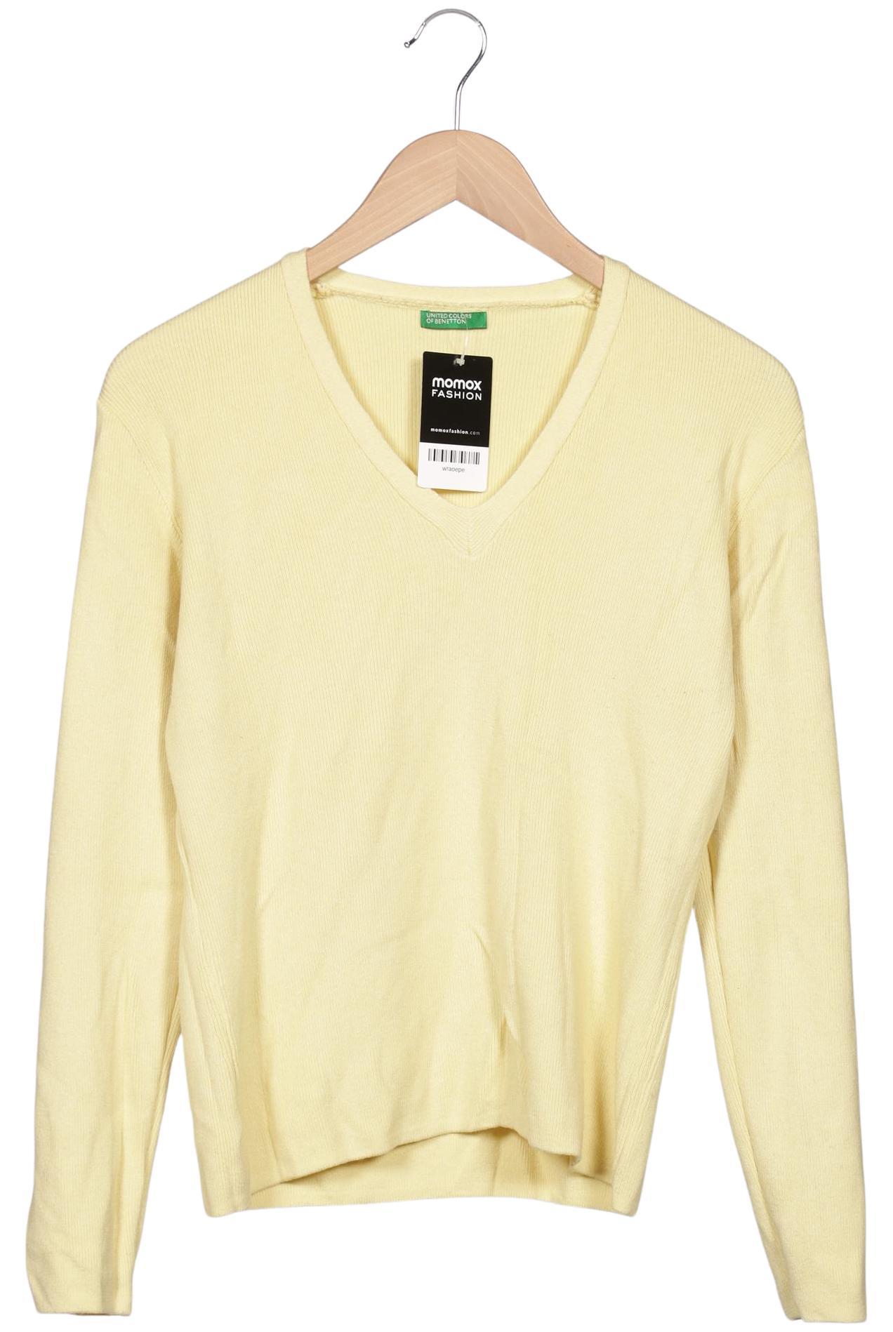 

United Colors OF Benetton Damen Pullover, gelb, Gr. 42