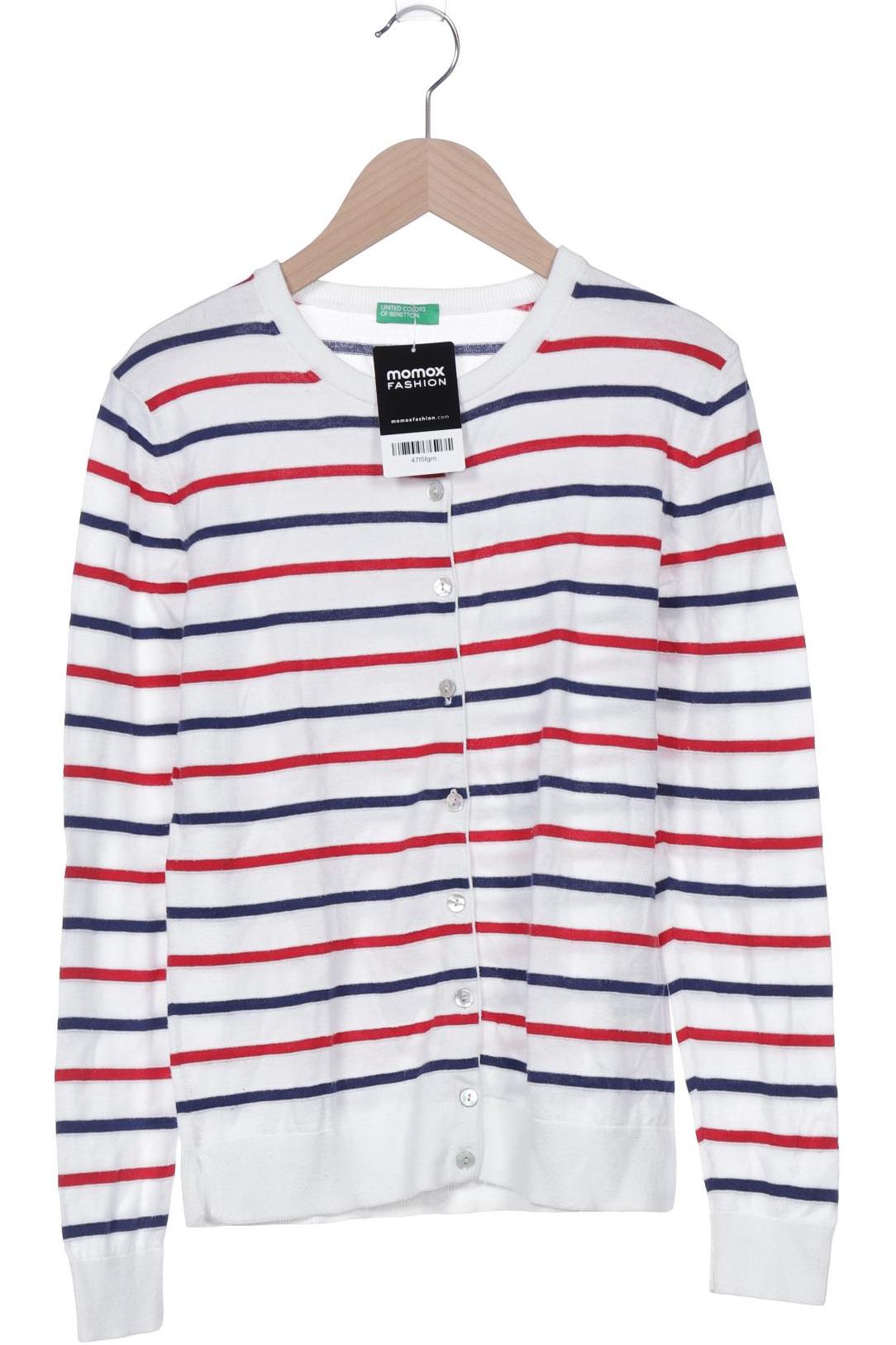 

United Colors OF Benetton Damen Strickjacke, weiß, Gr. 34