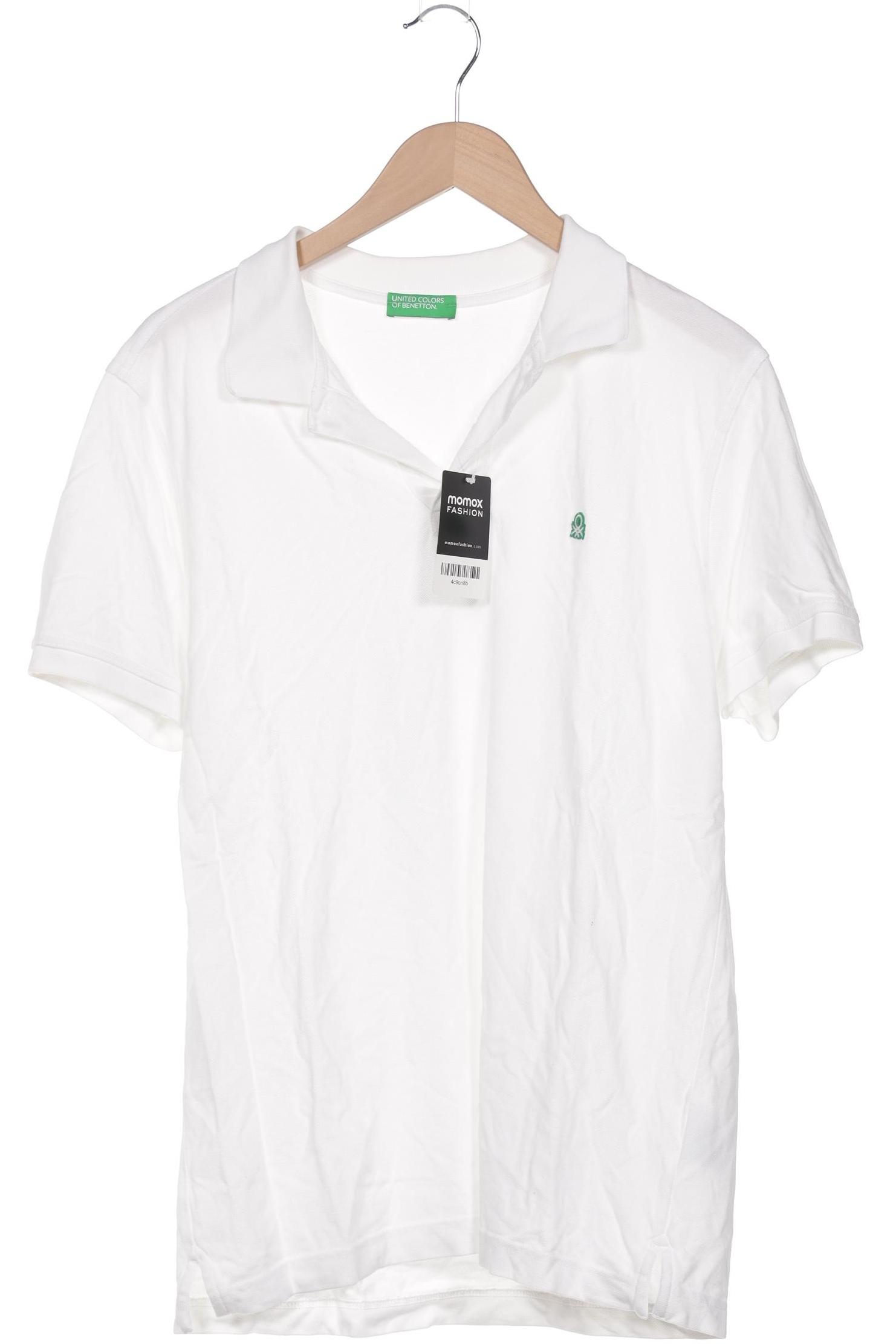 

United Colors OF Benetton Herren Poloshirt, weiß, Gr. 52