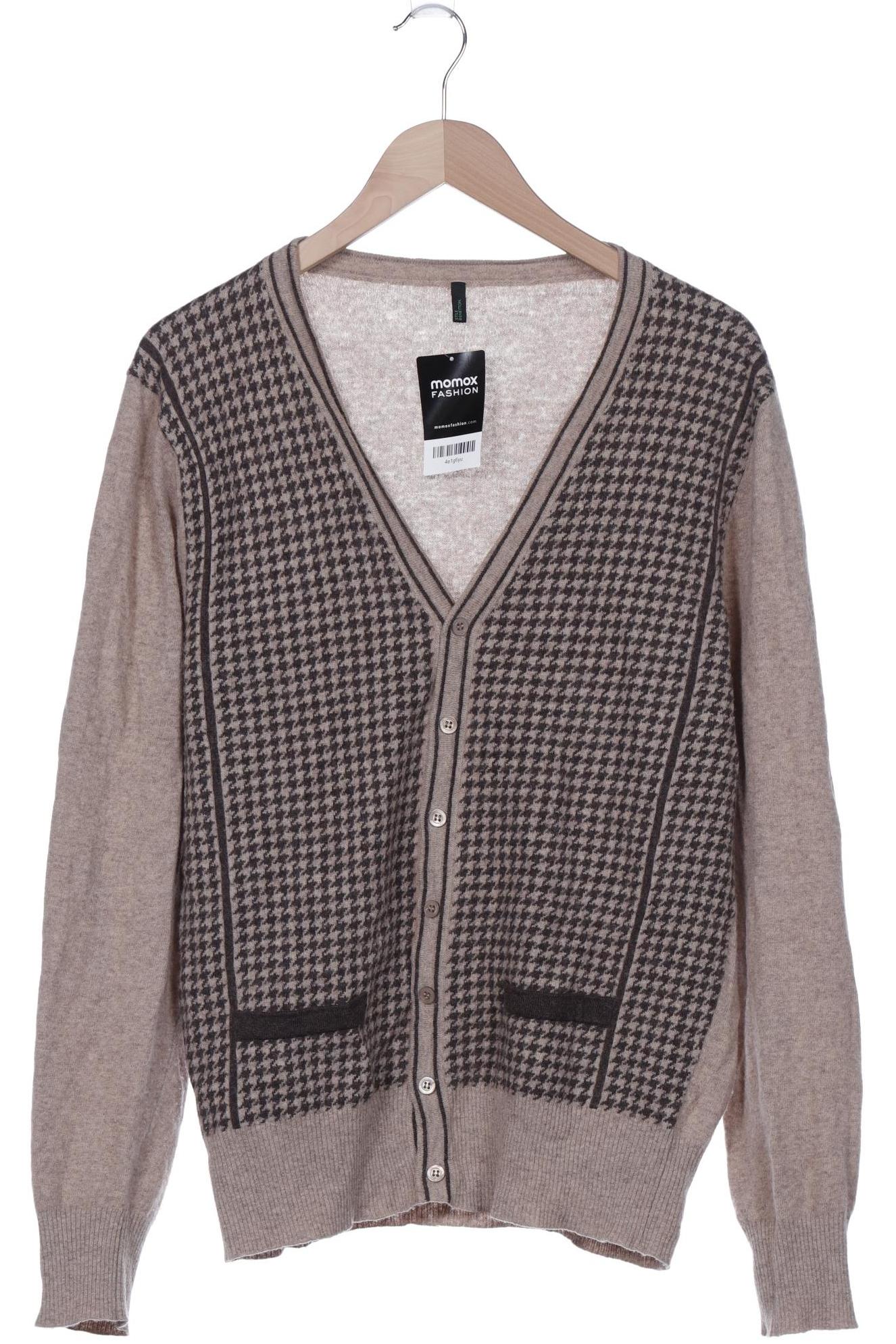 

United Colors OF Benetton Herren Strickjacke, beige, Gr. 54