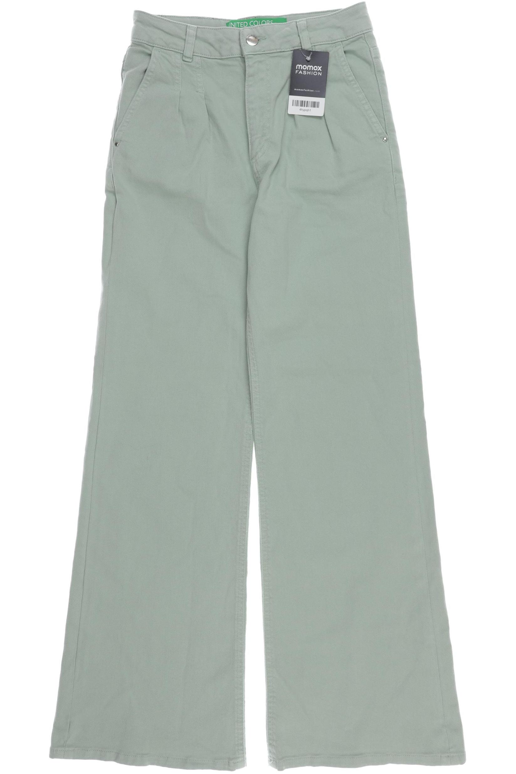 

UNITED COLORS OF BENETTON Damen Stoffhose, hellgrün