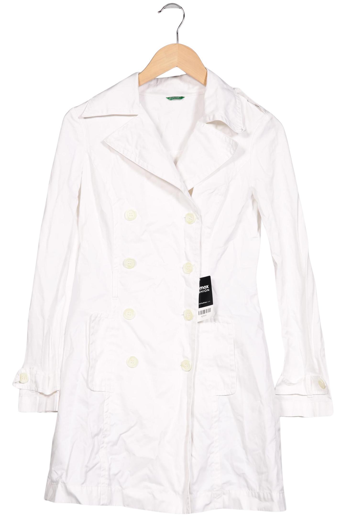 

United Colors OF Benetton Damen Mantel, weiß, Gr. 40