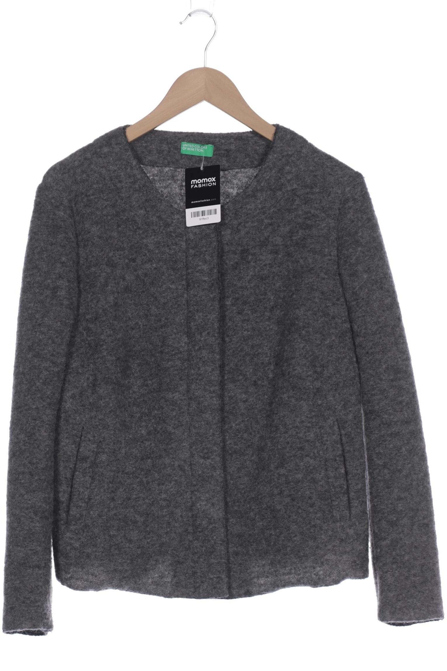 

United Colors OF Benetton Damen Strickjacke, grau, Gr. 42