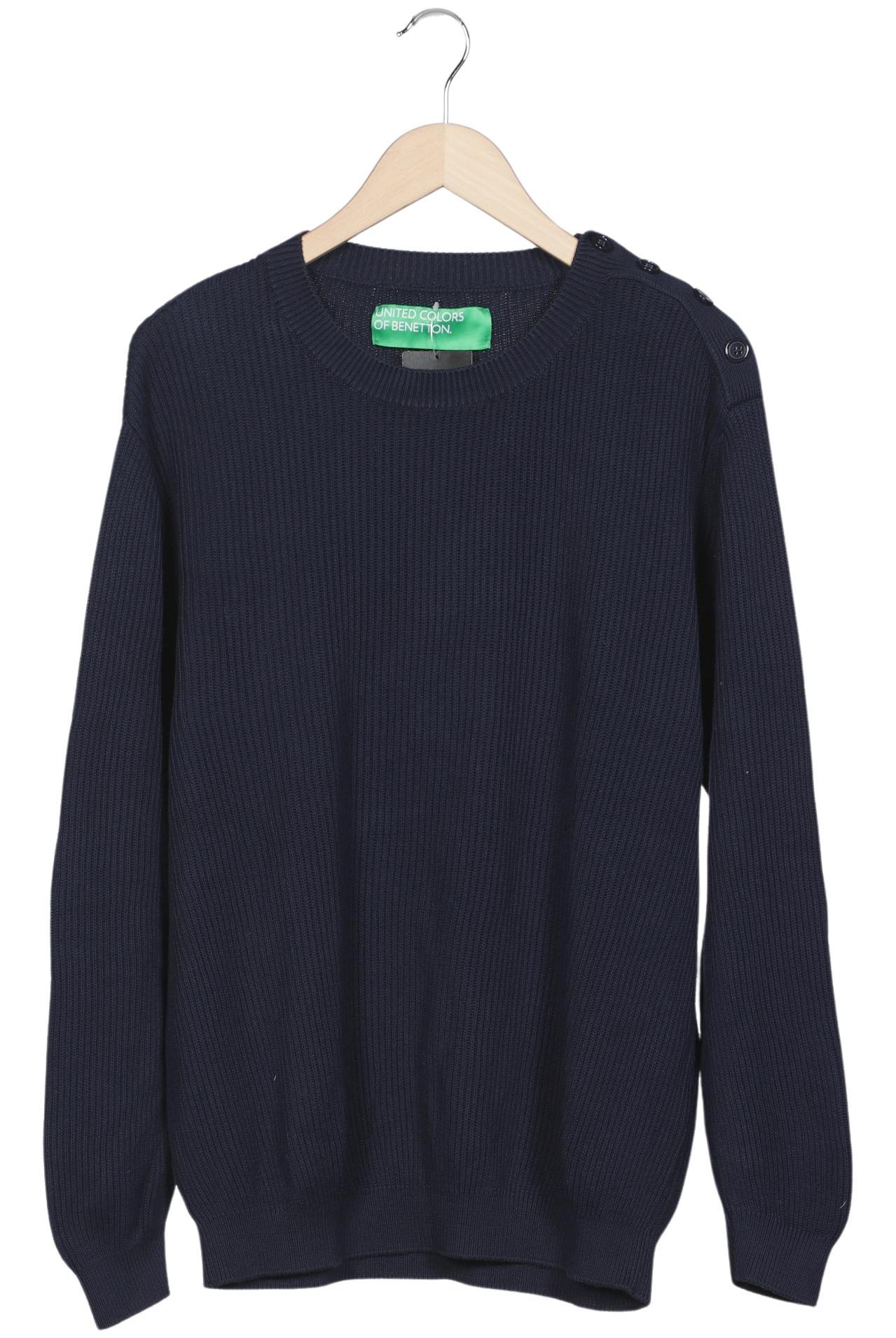 

United Colors OF Benetton Herren Pullover, marineblau, Gr. 54