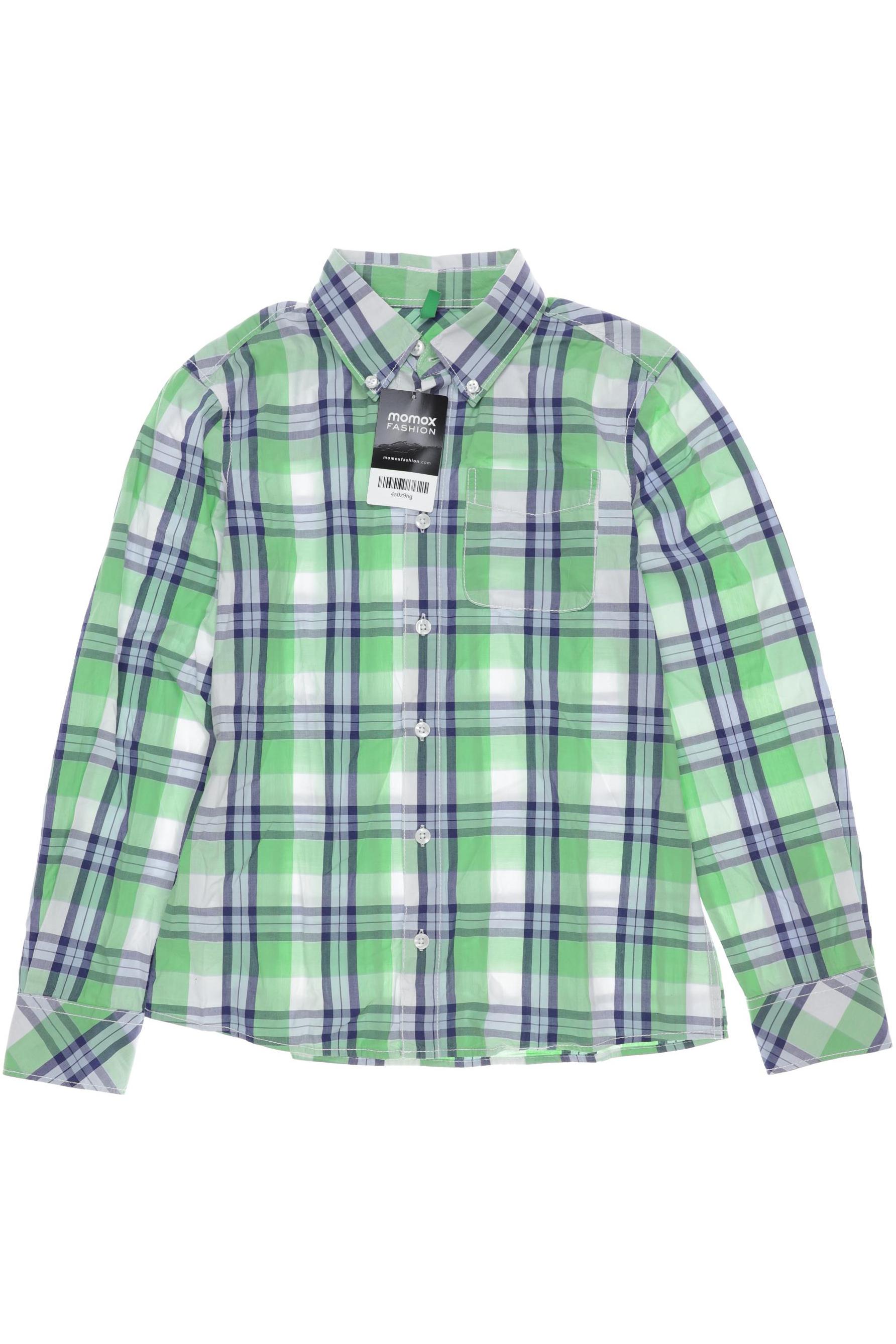 

United Colors OF Benetton Herren Hemd, grün, Gr. 152