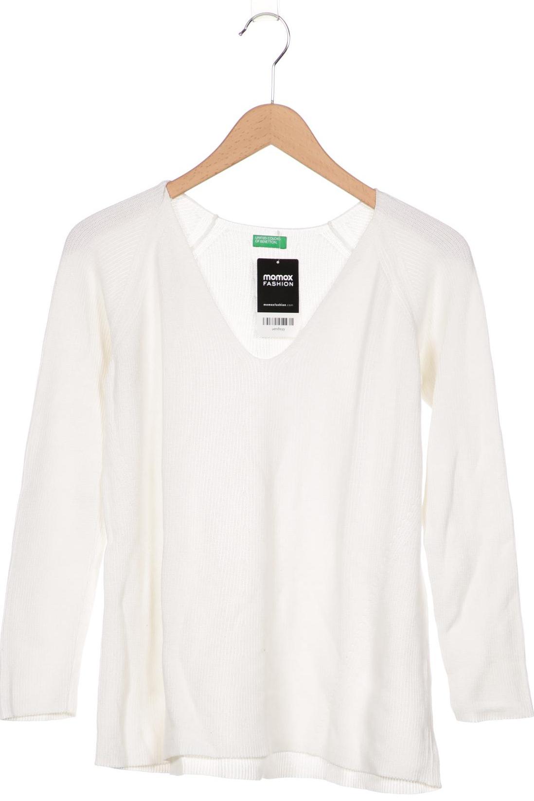 

United Colors OF Benetton Damen Pullover, weiß, Gr. 42