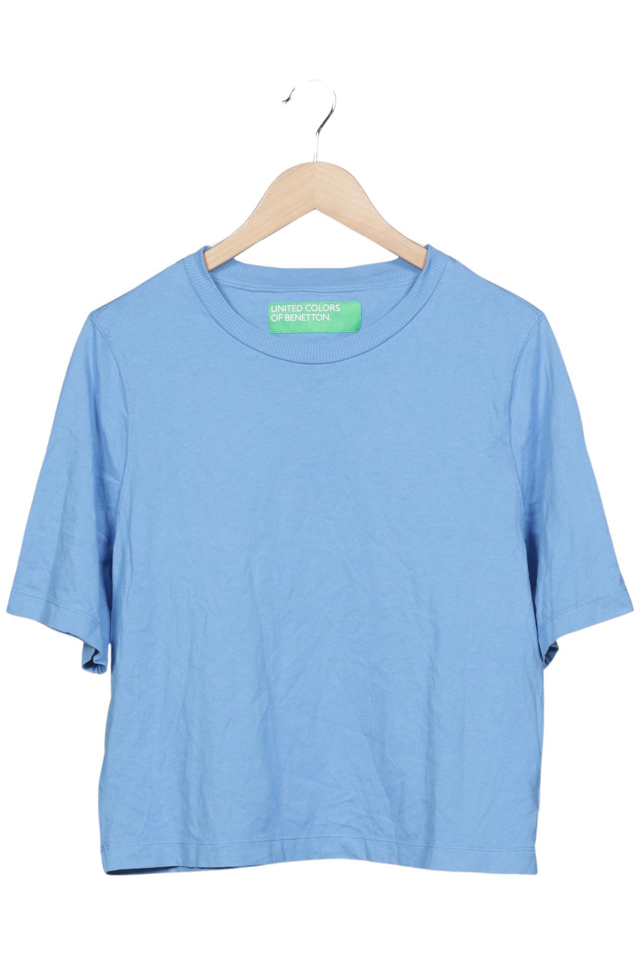 

United Colors OF Benetton Damen T-Shirt, hellblau, Gr. 42