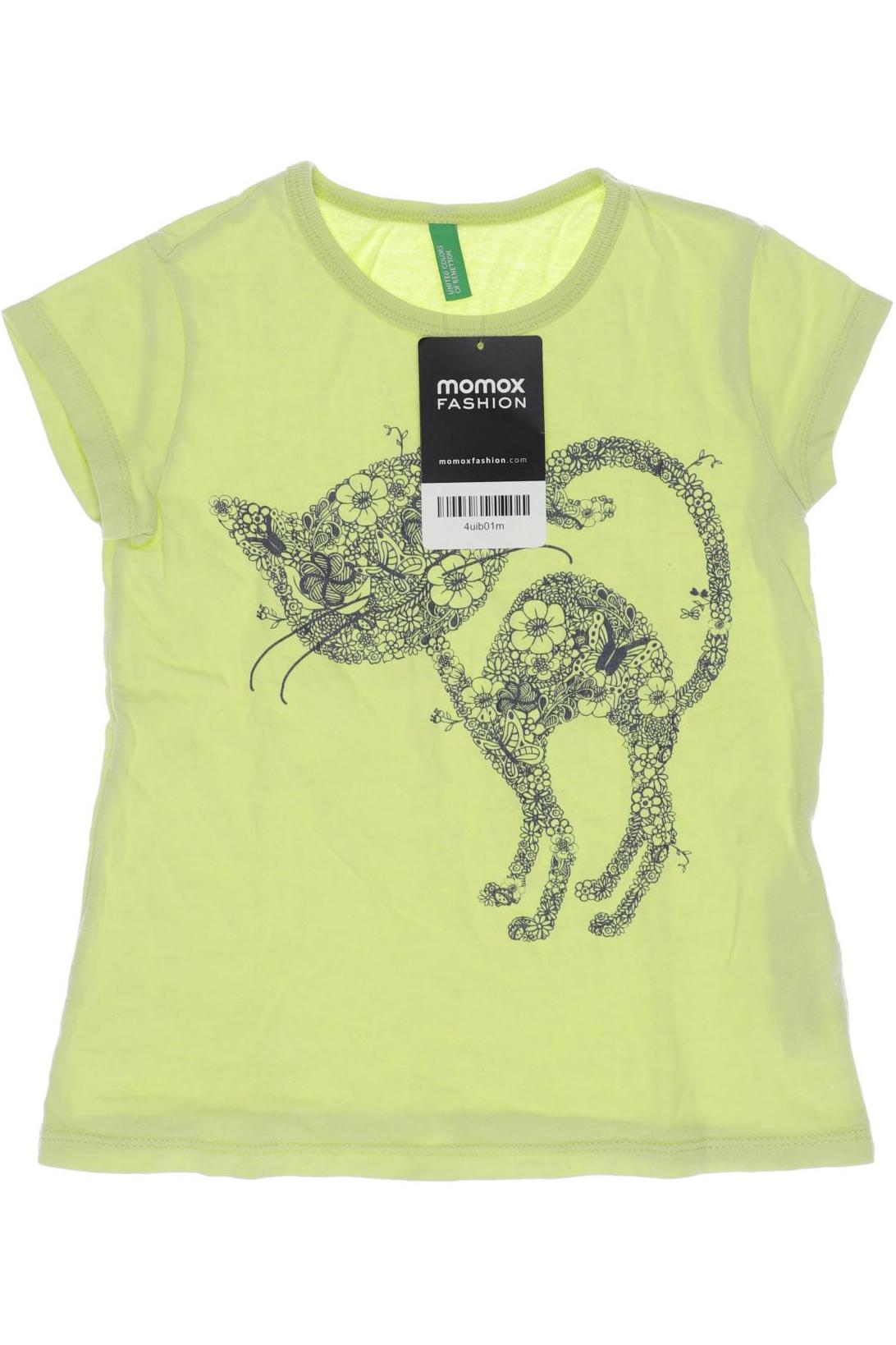 

United Colors OF Benetton Damen T-Shirt, gelb, Gr. 110