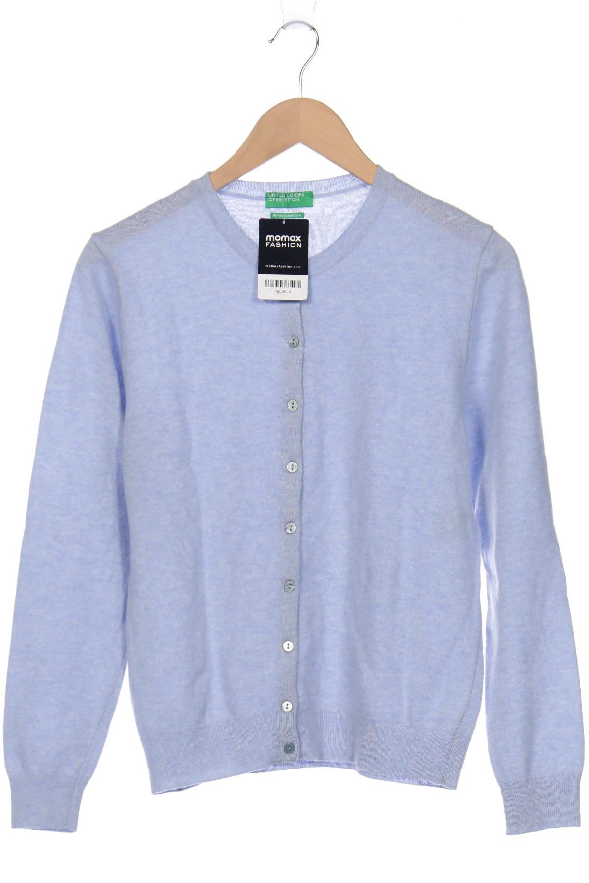 

UNITED COLORS OF BENETTON Damen Strickjacke, hellblau