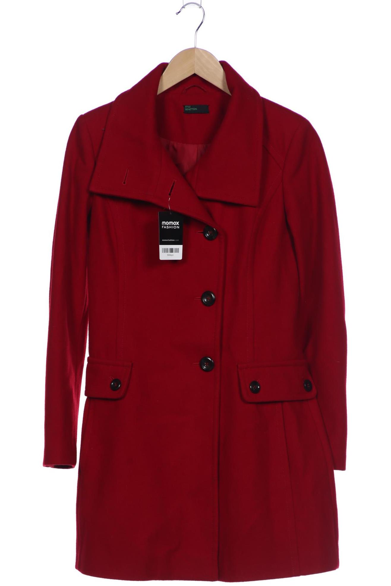 

United Colors OF Benetton Damen Mantel, rot, Gr. 36