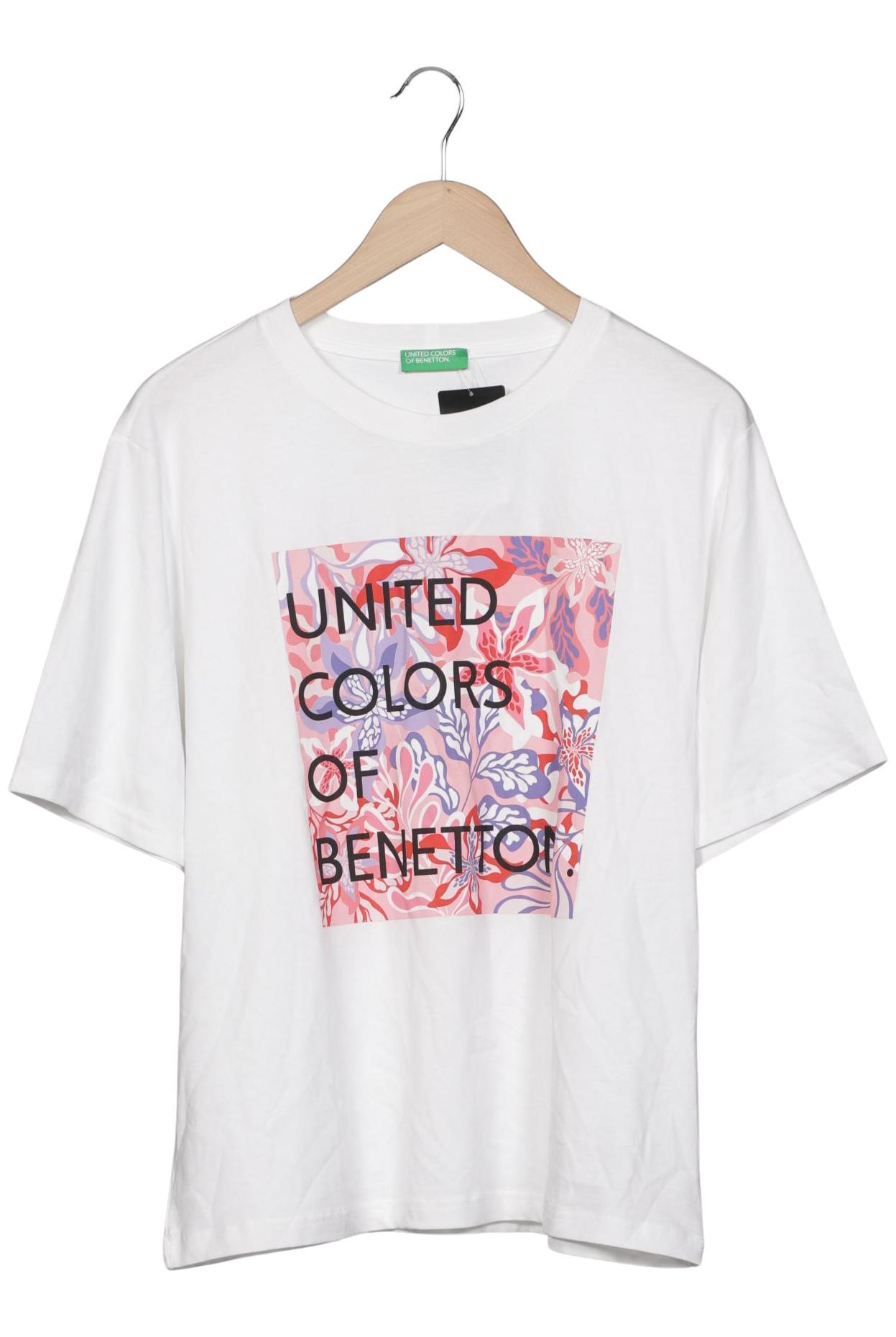 

United Colors OF Benetton Damen T-Shirt, weiß, Gr. 42