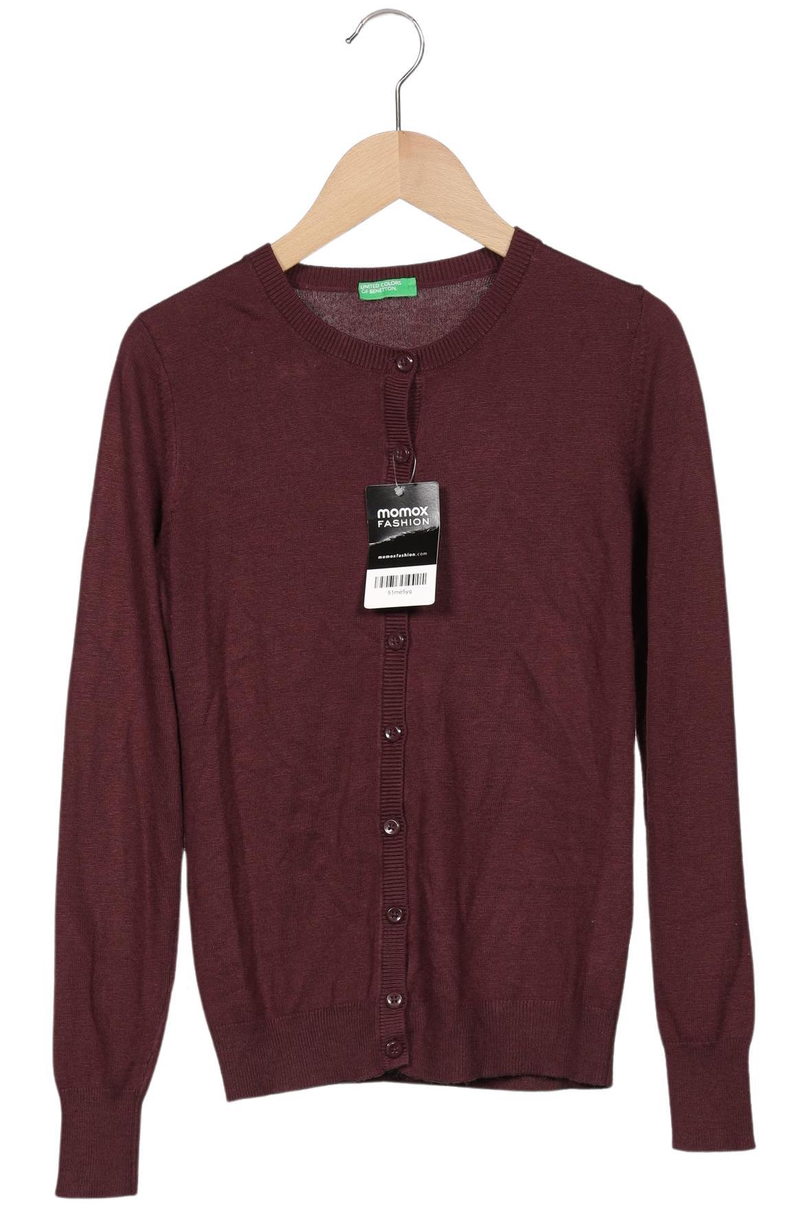 

United Colors OF Benetton Damen Strickjacke, bordeaux, Gr. 34