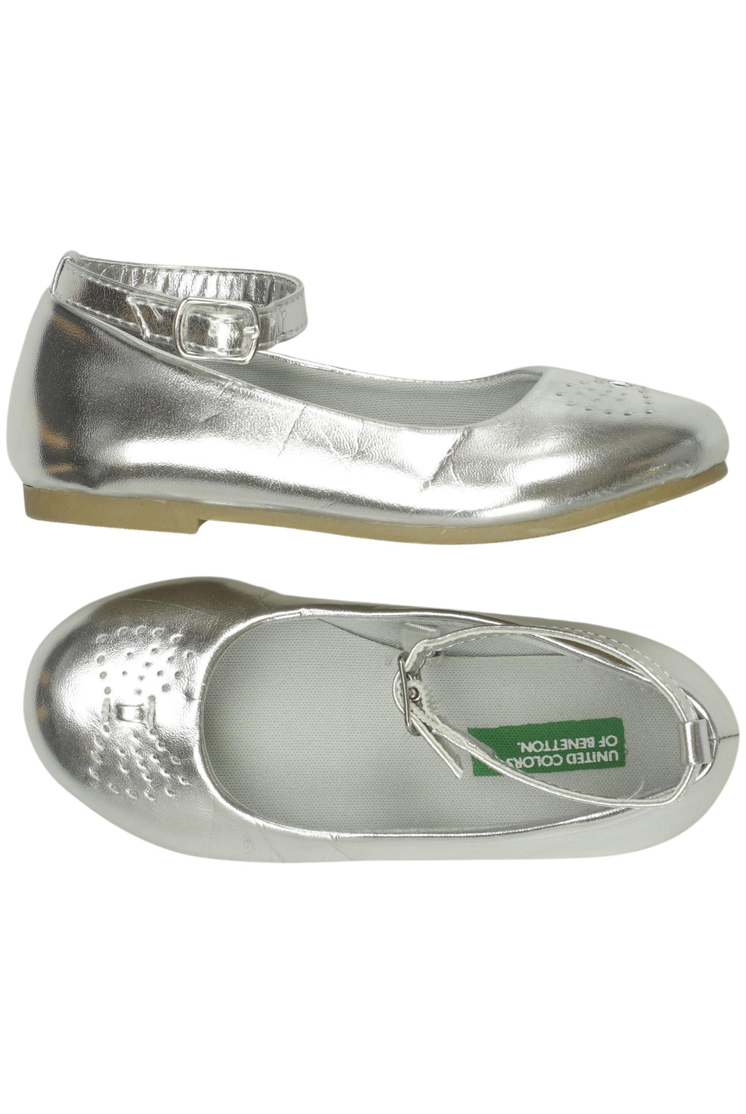 

United Colors OF Benetton Damen Kinderschuhe, silber, Gr. 24