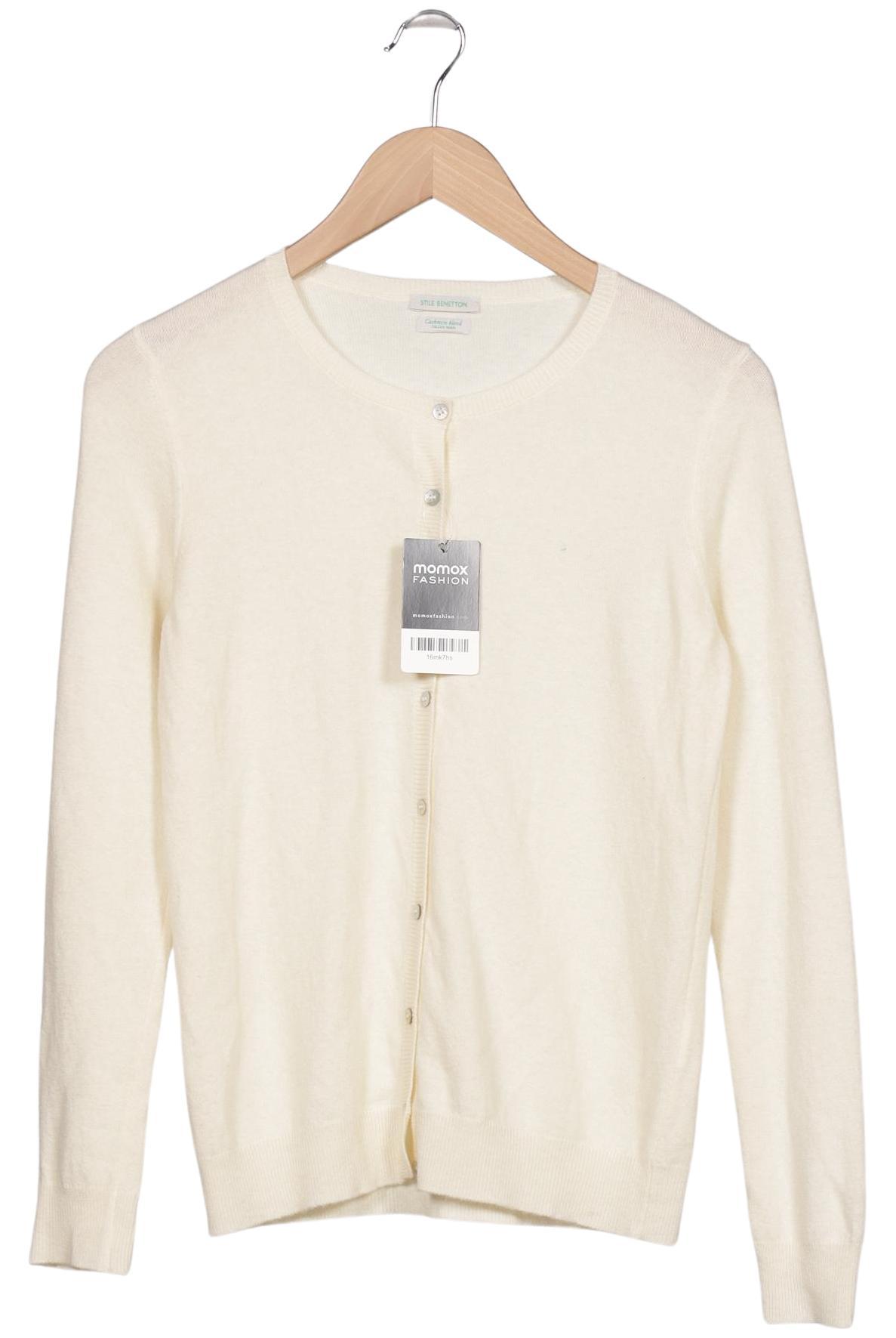 

United Colors OF Benetton Damen Strickjacke, cremeweiß, Gr. 36