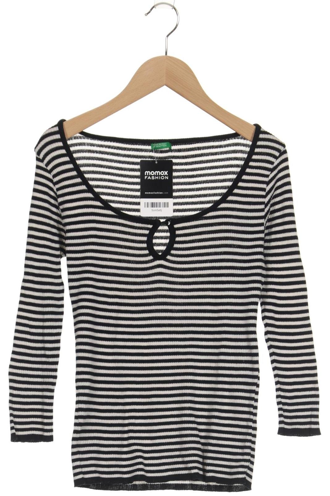

United Colors OF Benetton Damen Langarmshirt, schwarz, Gr. 42