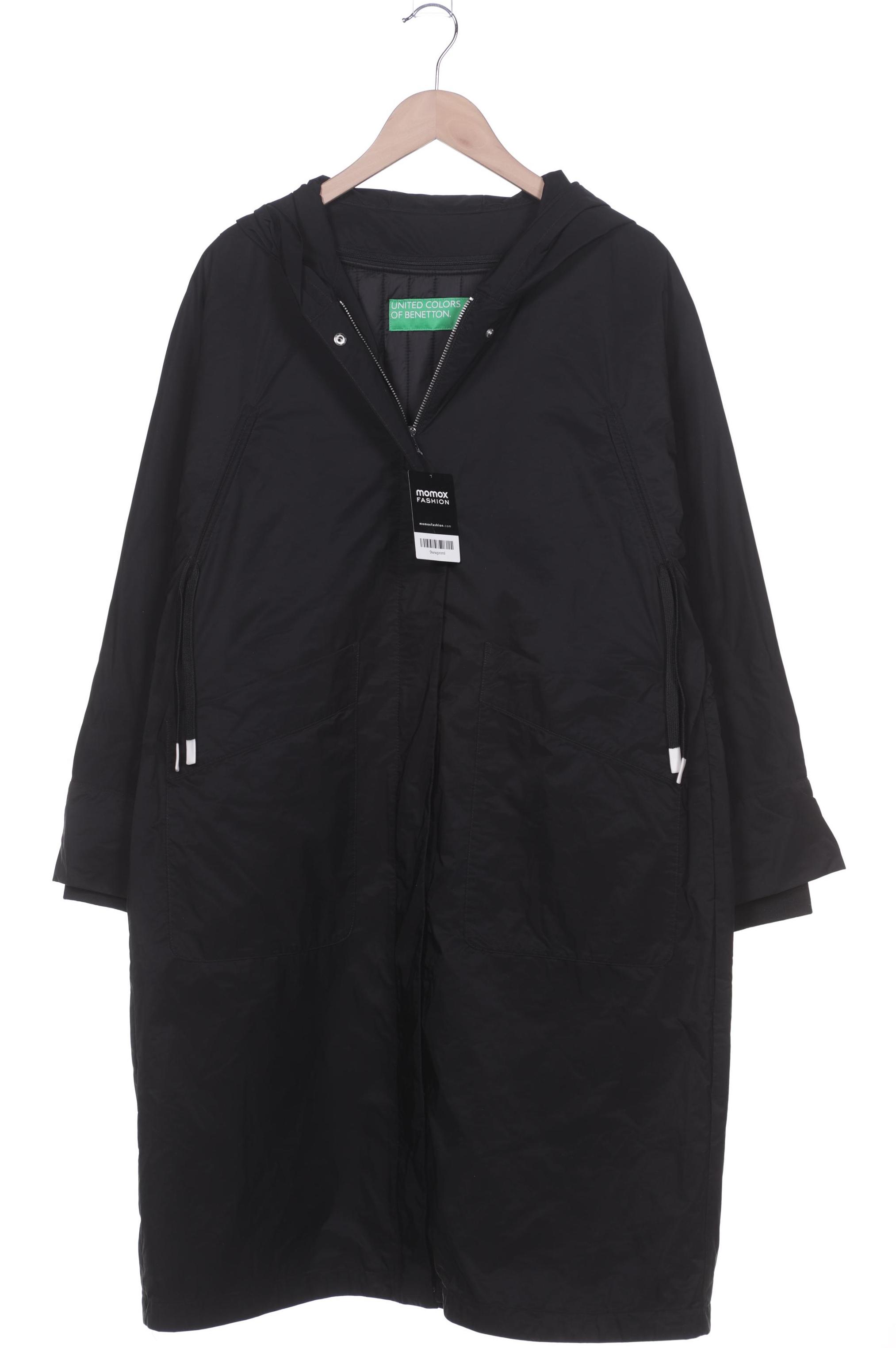 

United Colors OF Benetton Damen Mantel, schwarz, Gr. 38