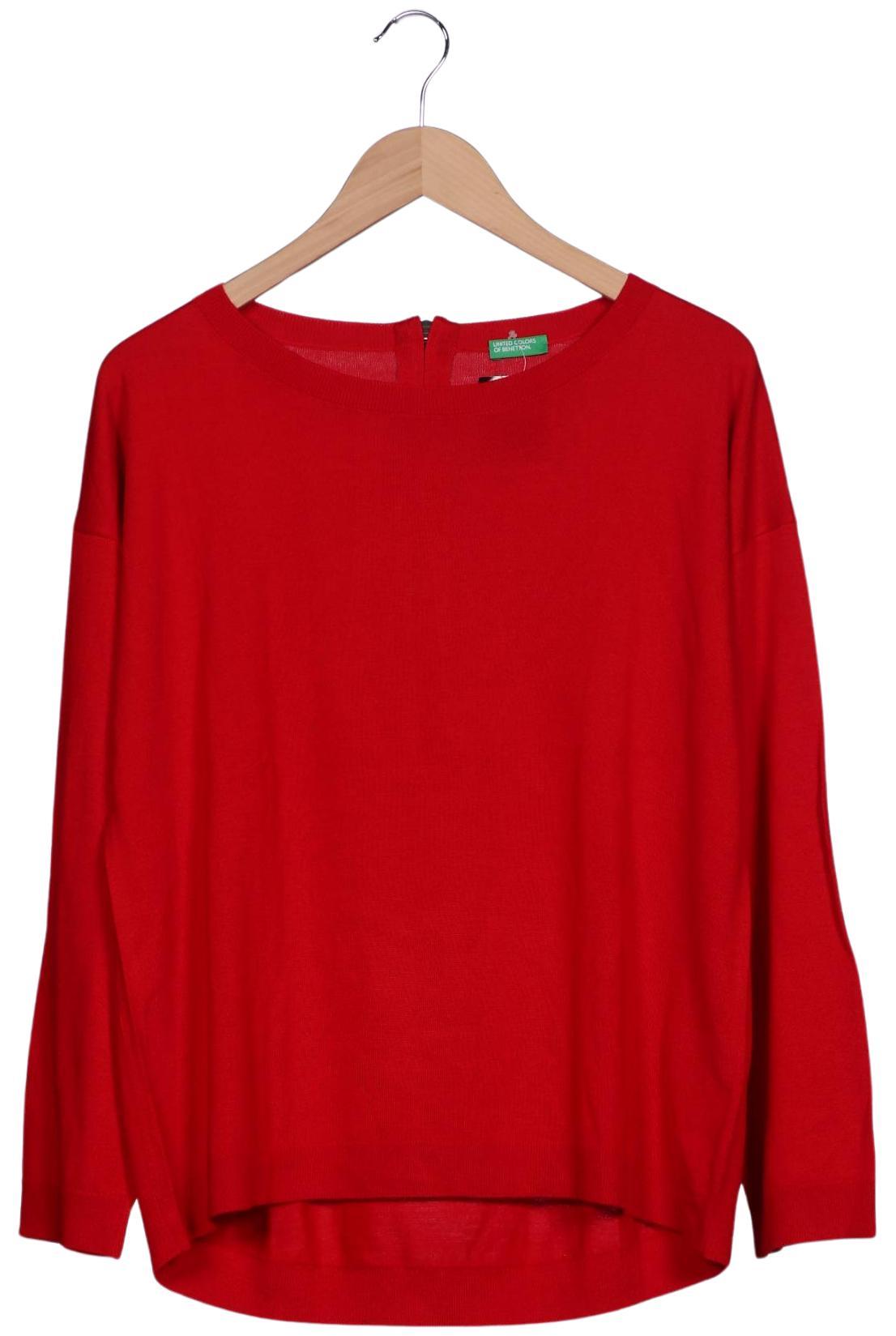 

United Colors OF Benetton Damen Pullover, rot, Gr. 42
