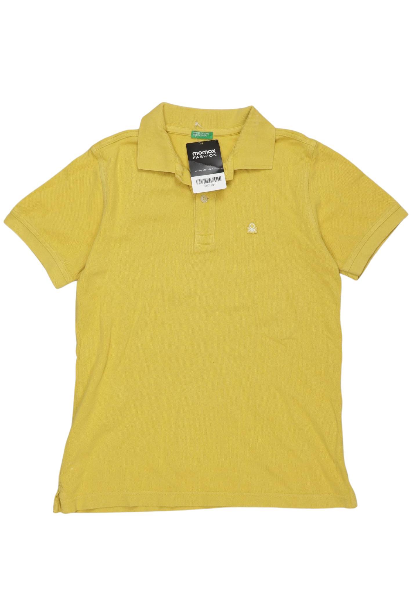 

United Colors OF Benetton Herren Poloshirt, gelb, Gr. 170