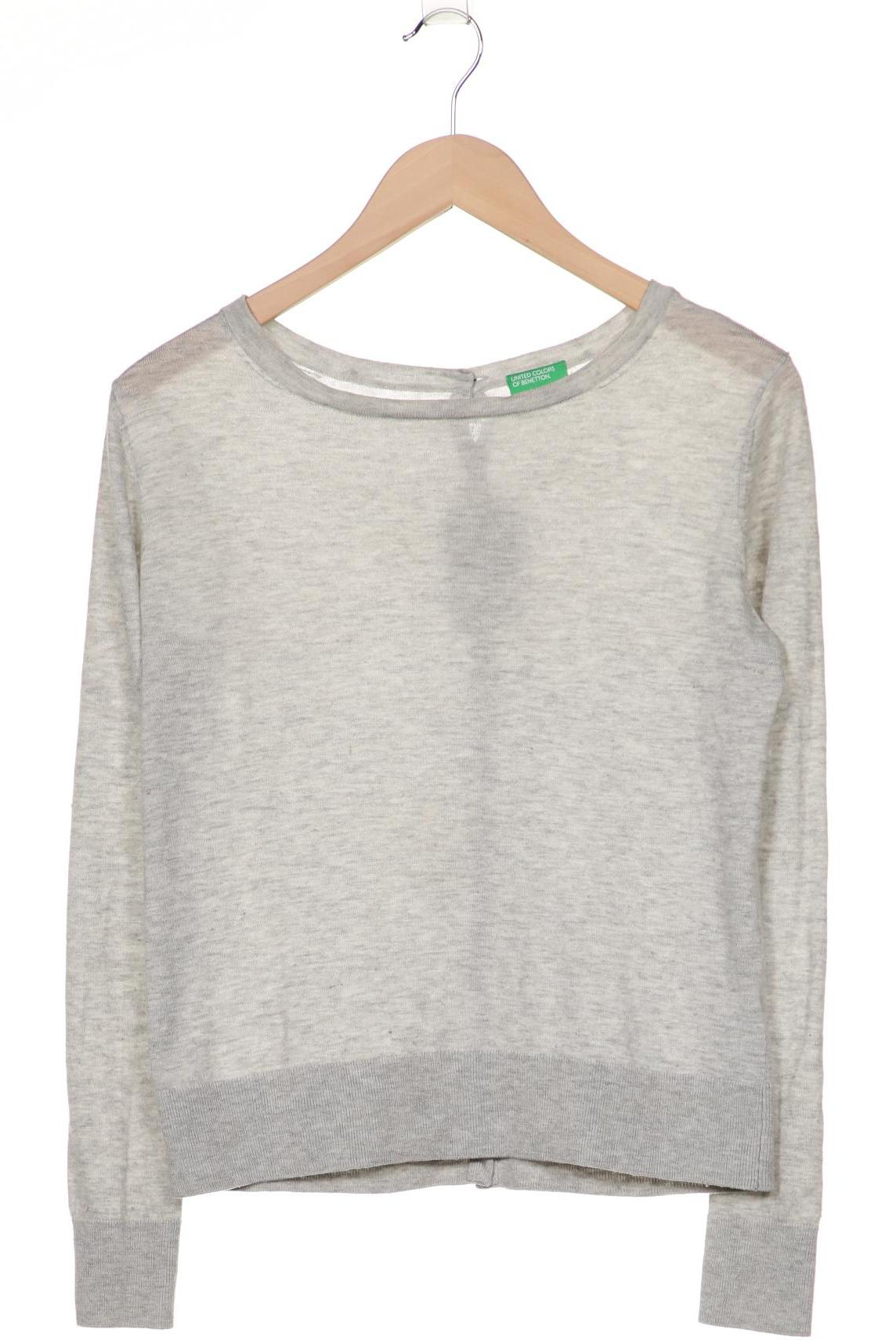 

UNITED COLORS OF BENETTON Damen Strickjacke, grau