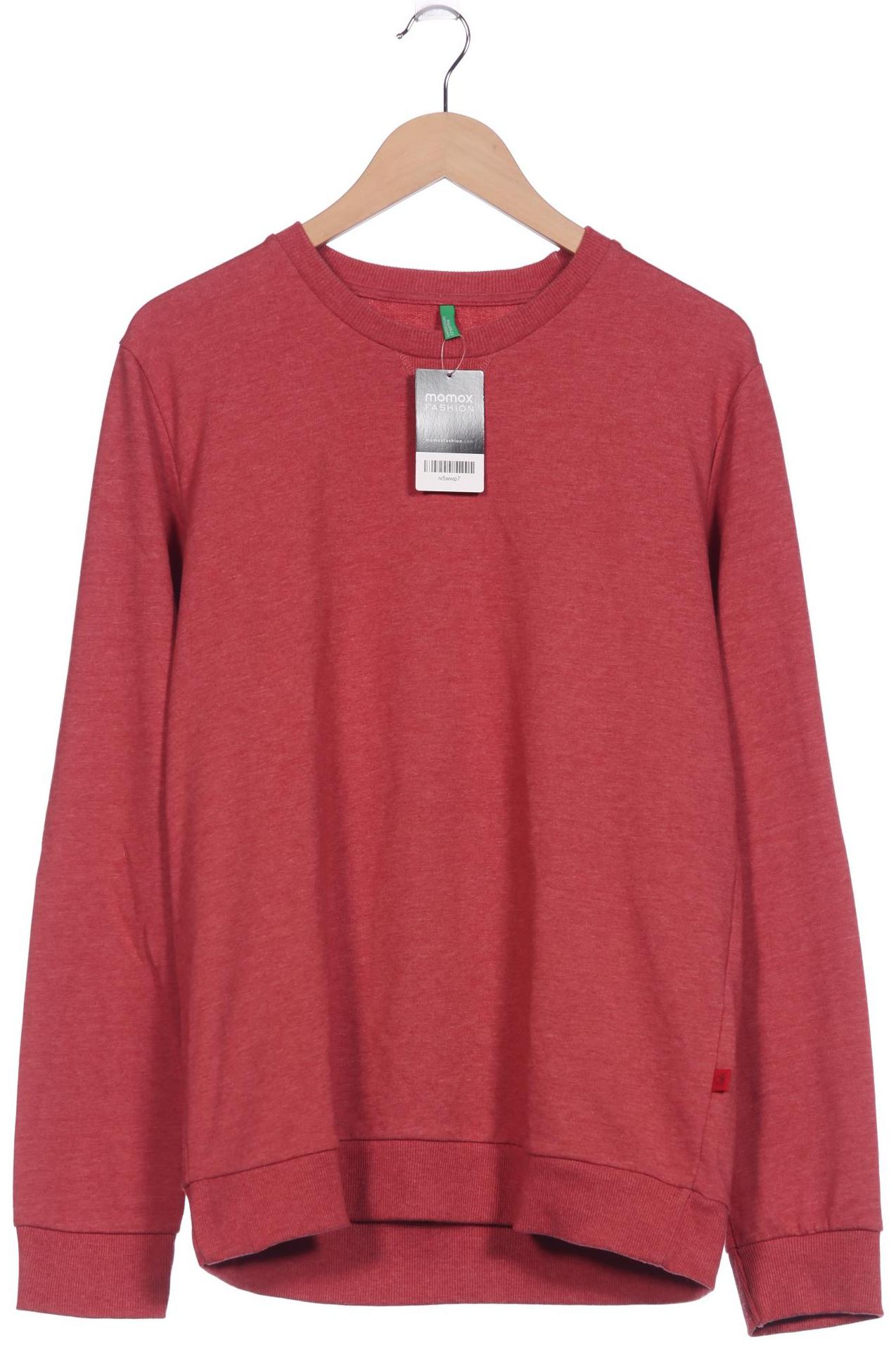 

United Colors OF Benetton Herren Sweatshirt, rot, Gr. 52