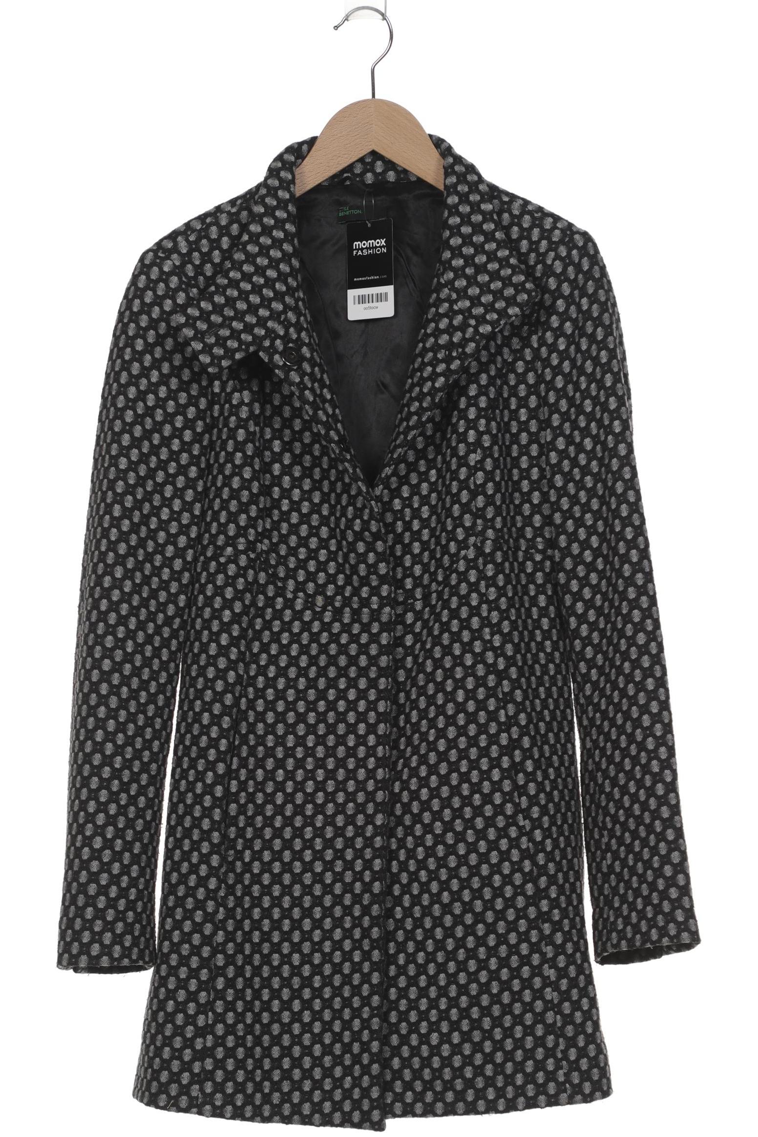 

United Colors OF Benetton Damen Mantel, schwarz, Gr. 38